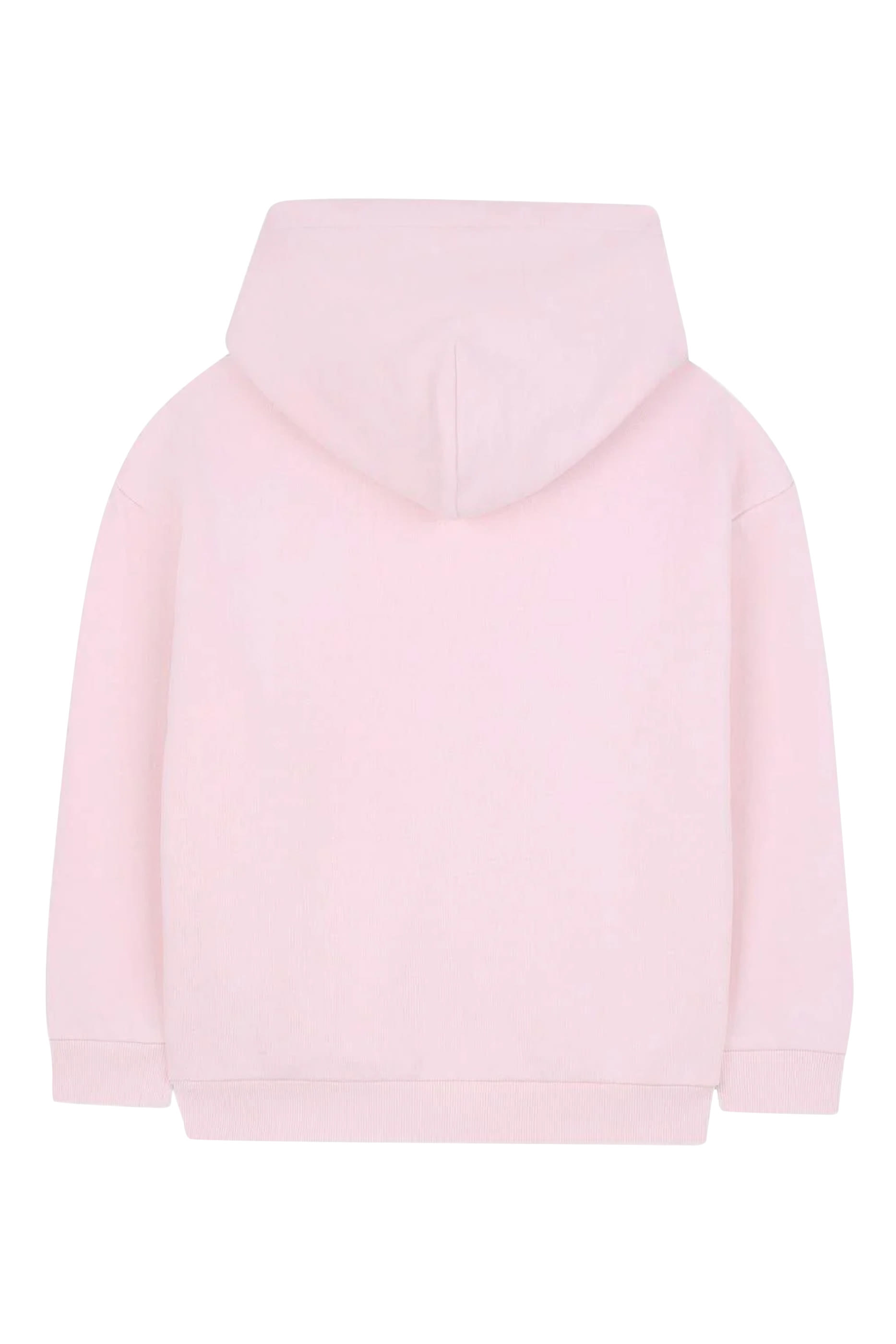 سويت شيرت بغطاء رأس وشعار الماركة للأطفال