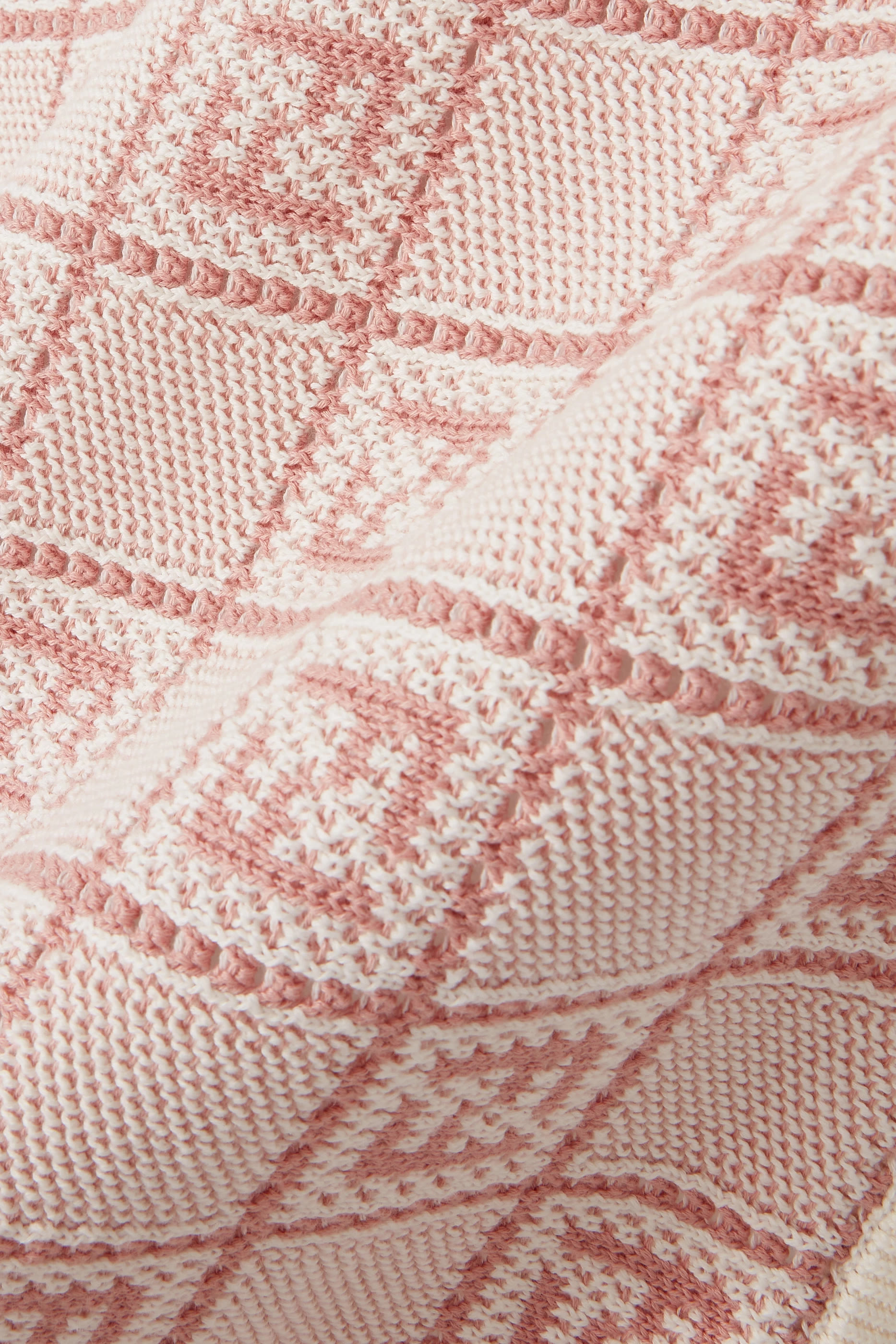 بطانية بشعار الماركة كروشيه للأطفال