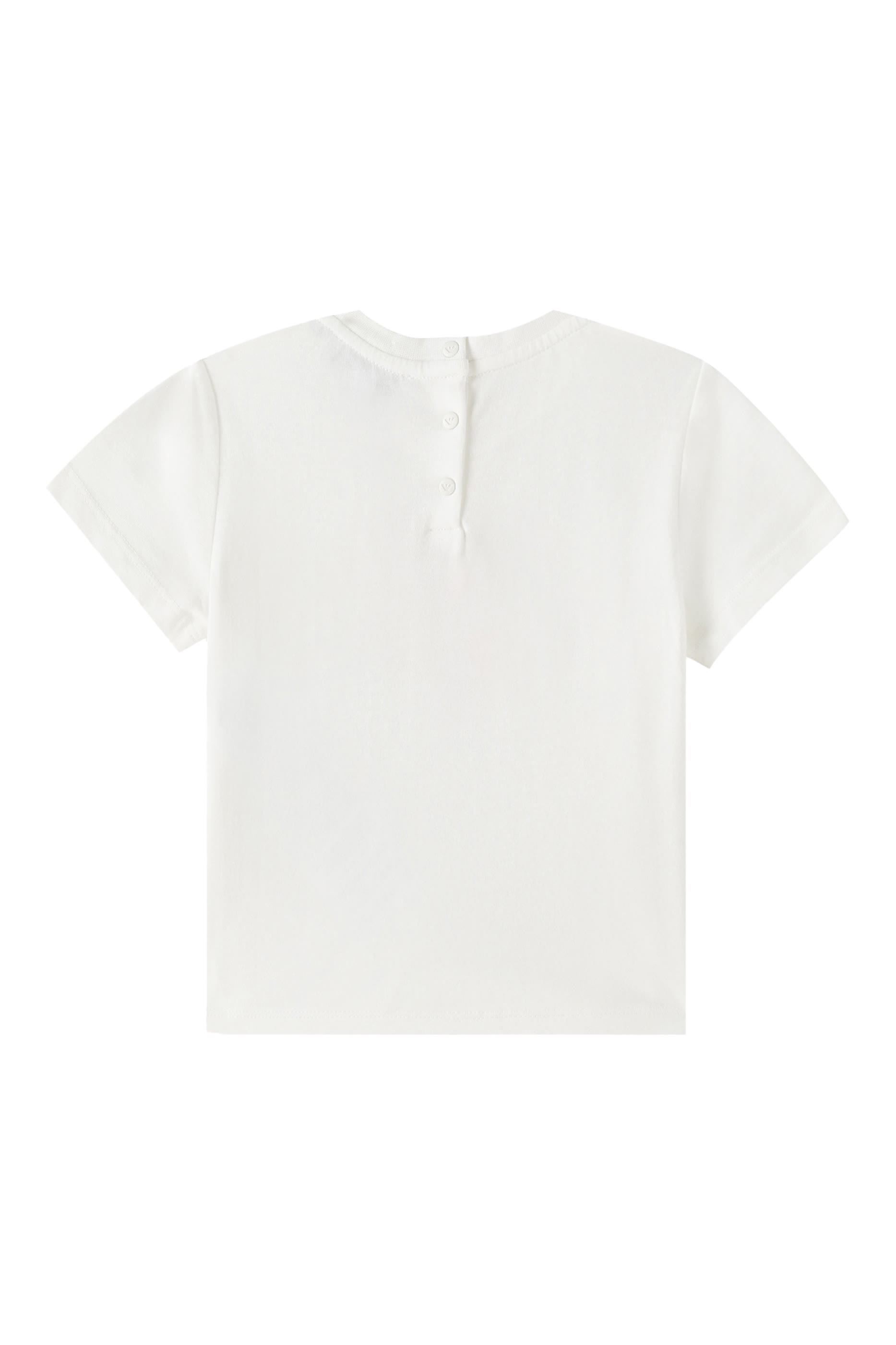 تيشيرت  بطبعة شعار الماركة للأطفال