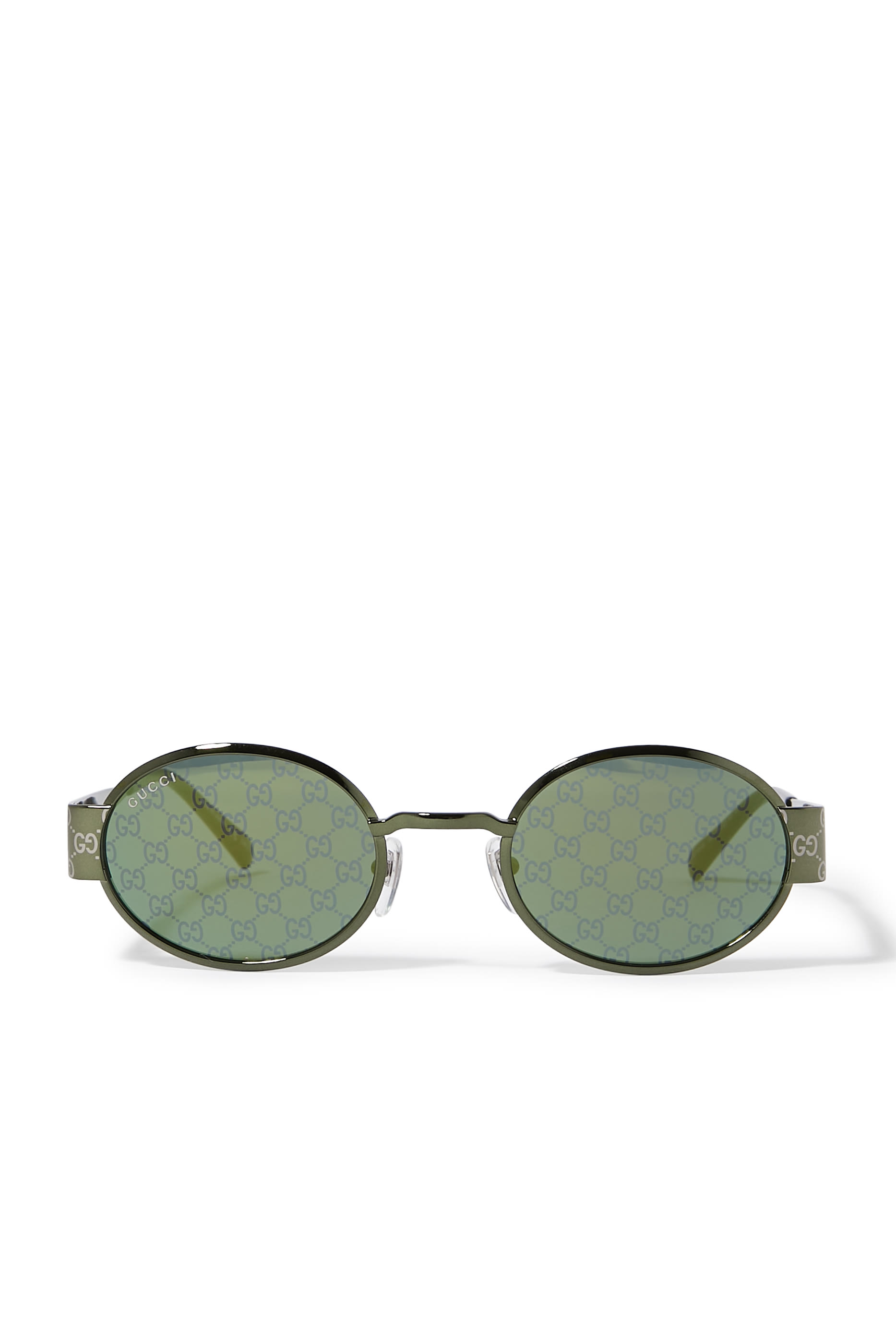 نظارة شمسية بإطار بيضاوي