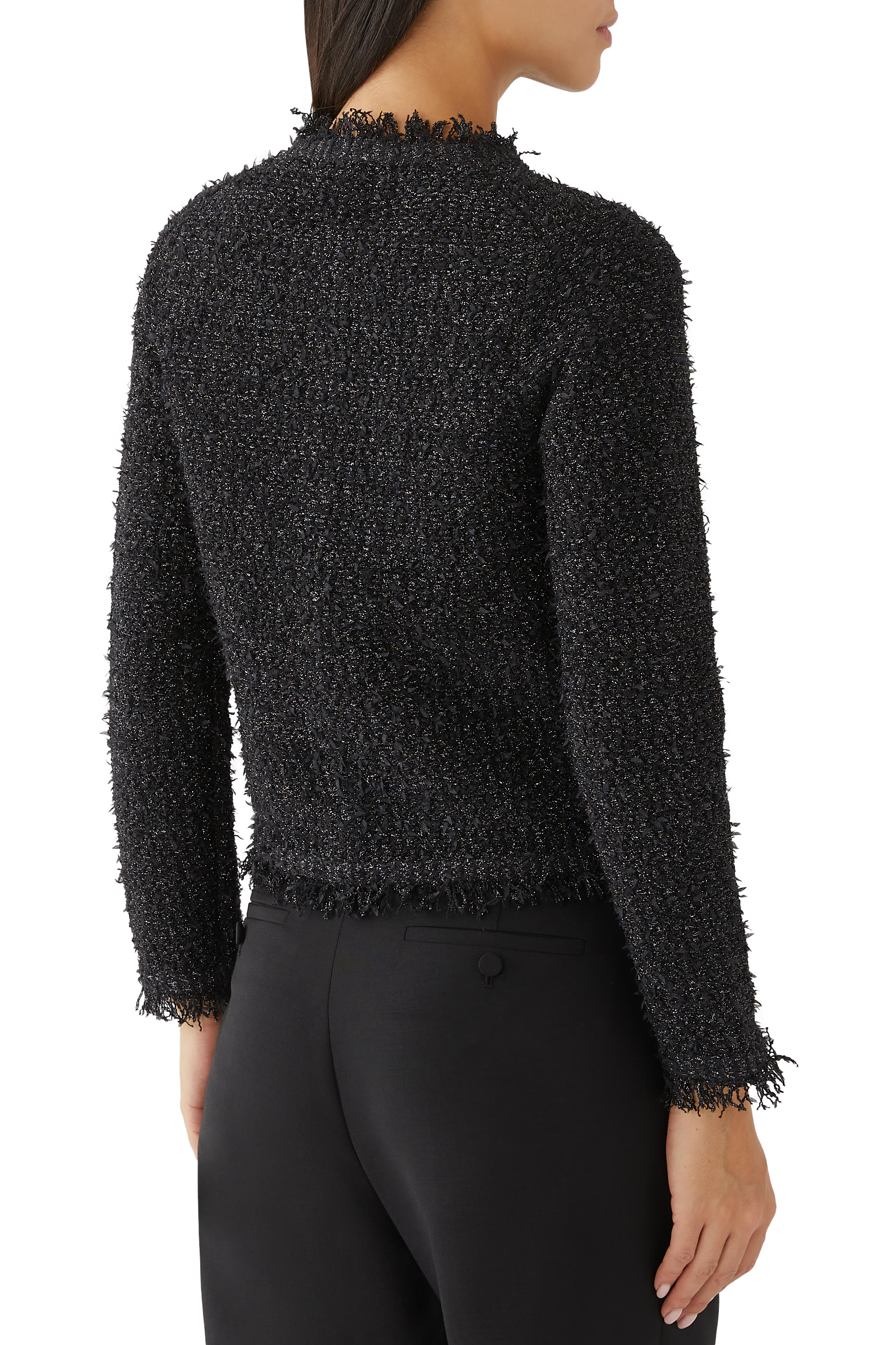 كارديجان منسوج لامع