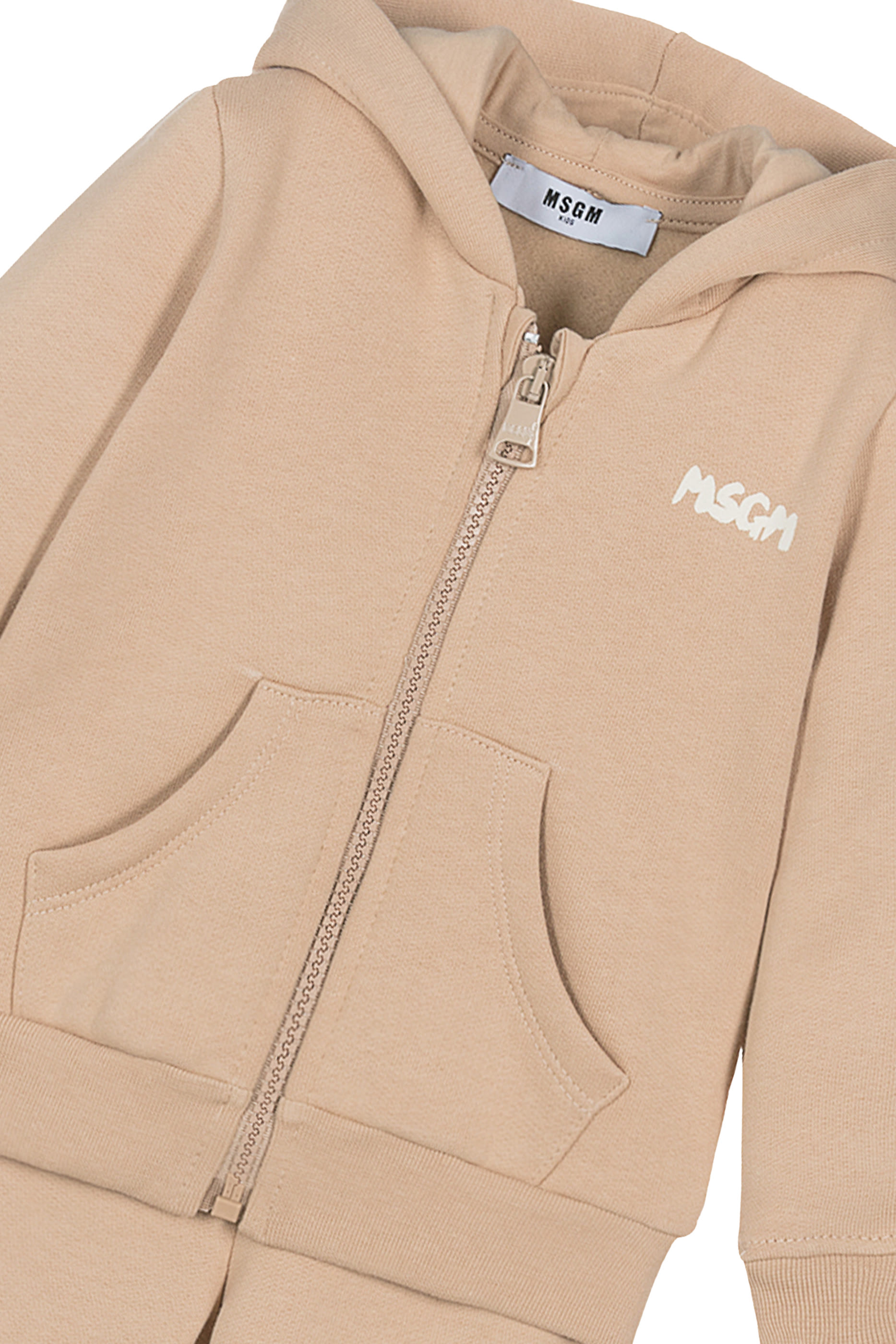 بدلة رياضية من هودي صوف بسحاب للأطفال