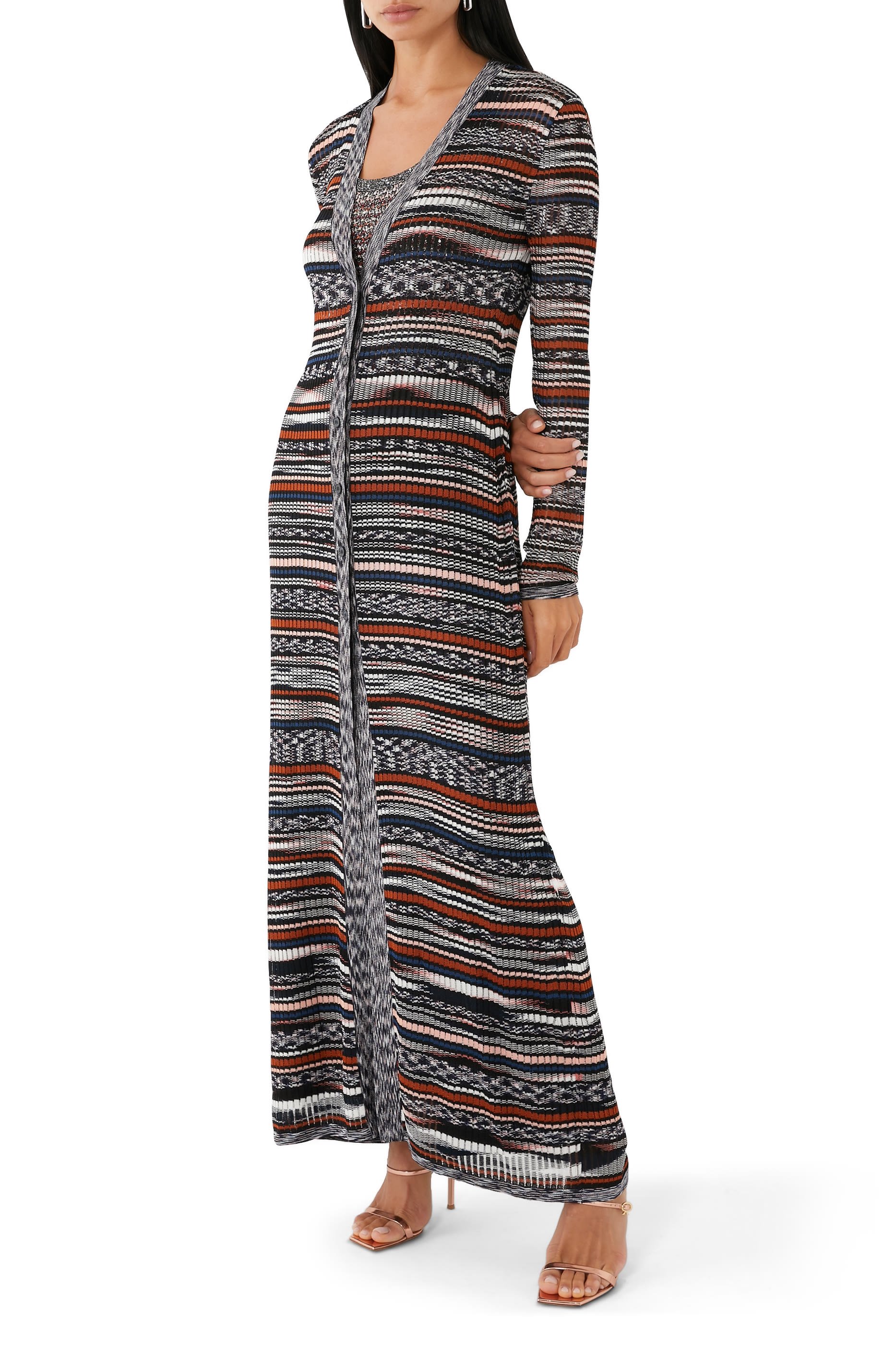 كارديجان طويل مضلع