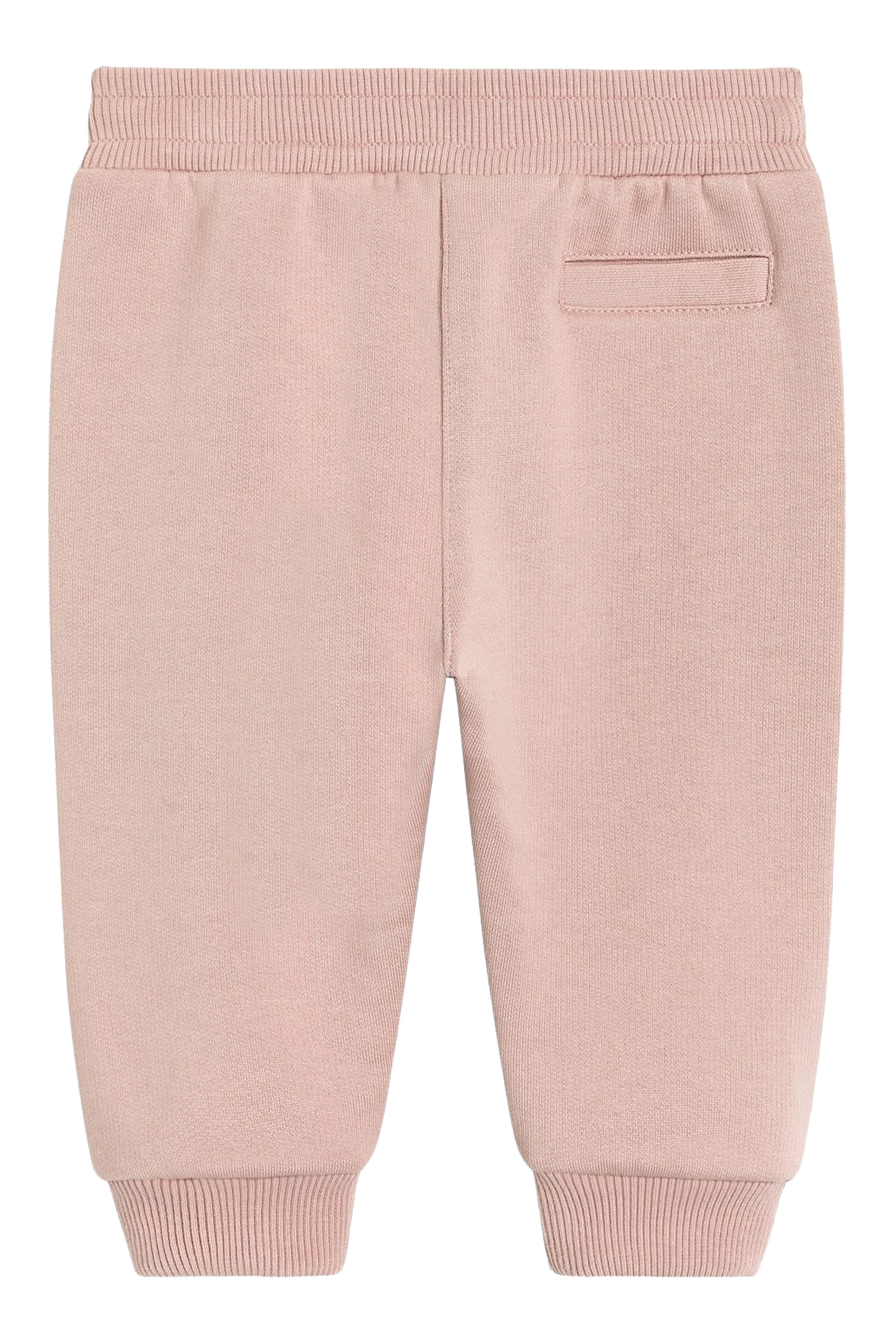 بنطال برقعة بتصميم قلب بنقشة جلد الفهد وشعار الماركة صوف للأطفال