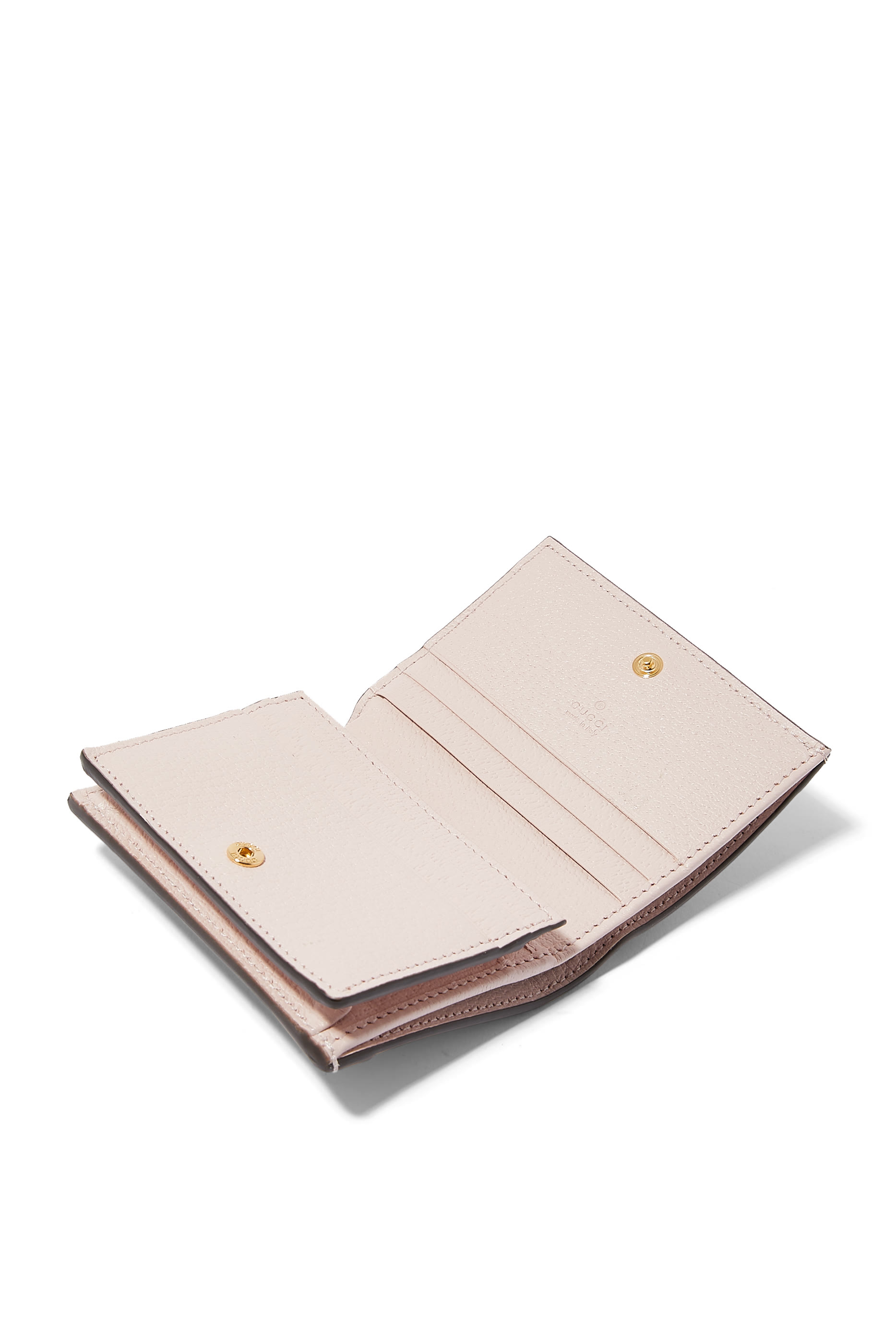 حافظة بطاقات أوفيديا بنقشة حروف الماركة بحجم كبير