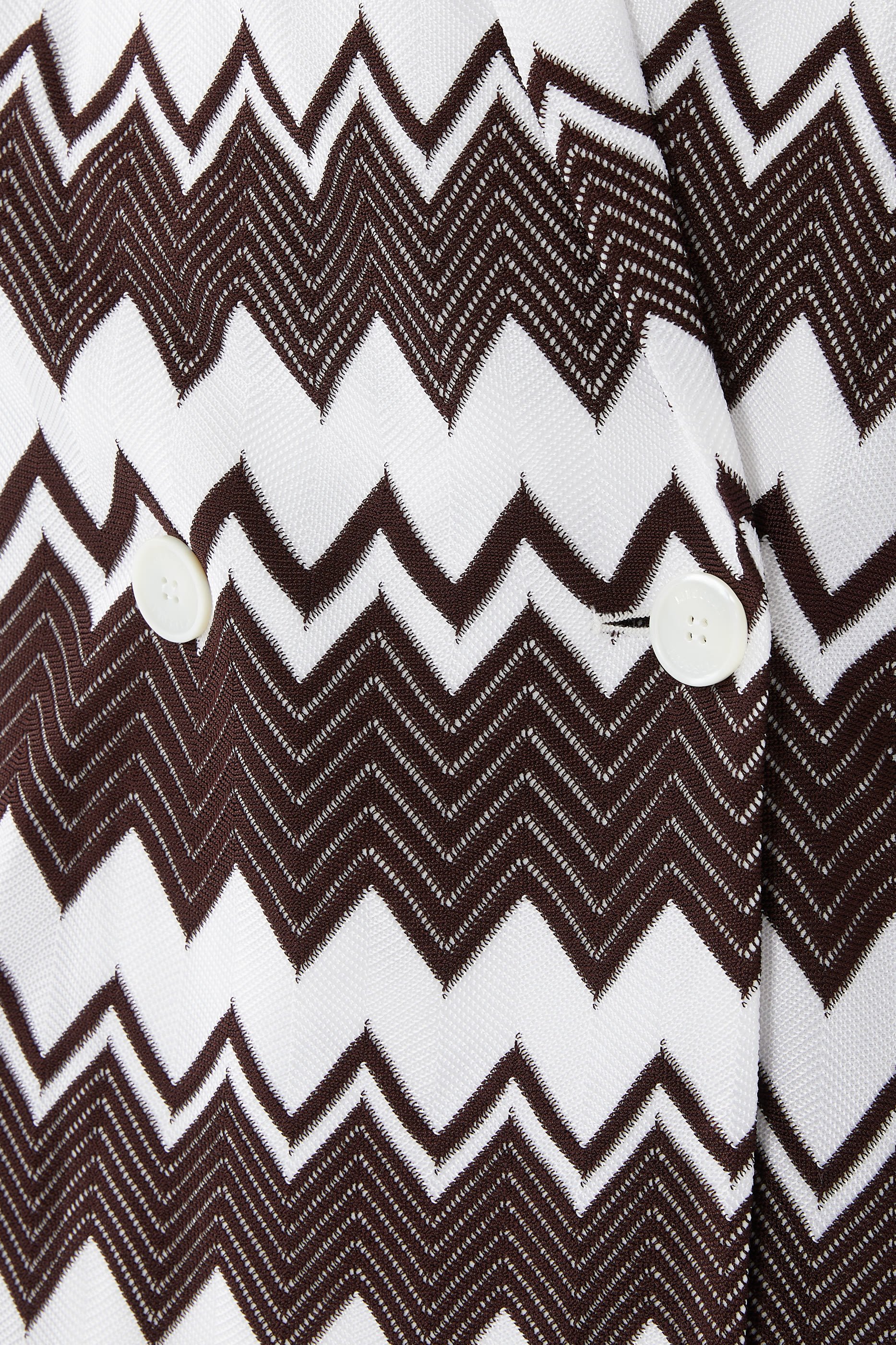 بليزر راشيل بنقشة خطوط متعرجة