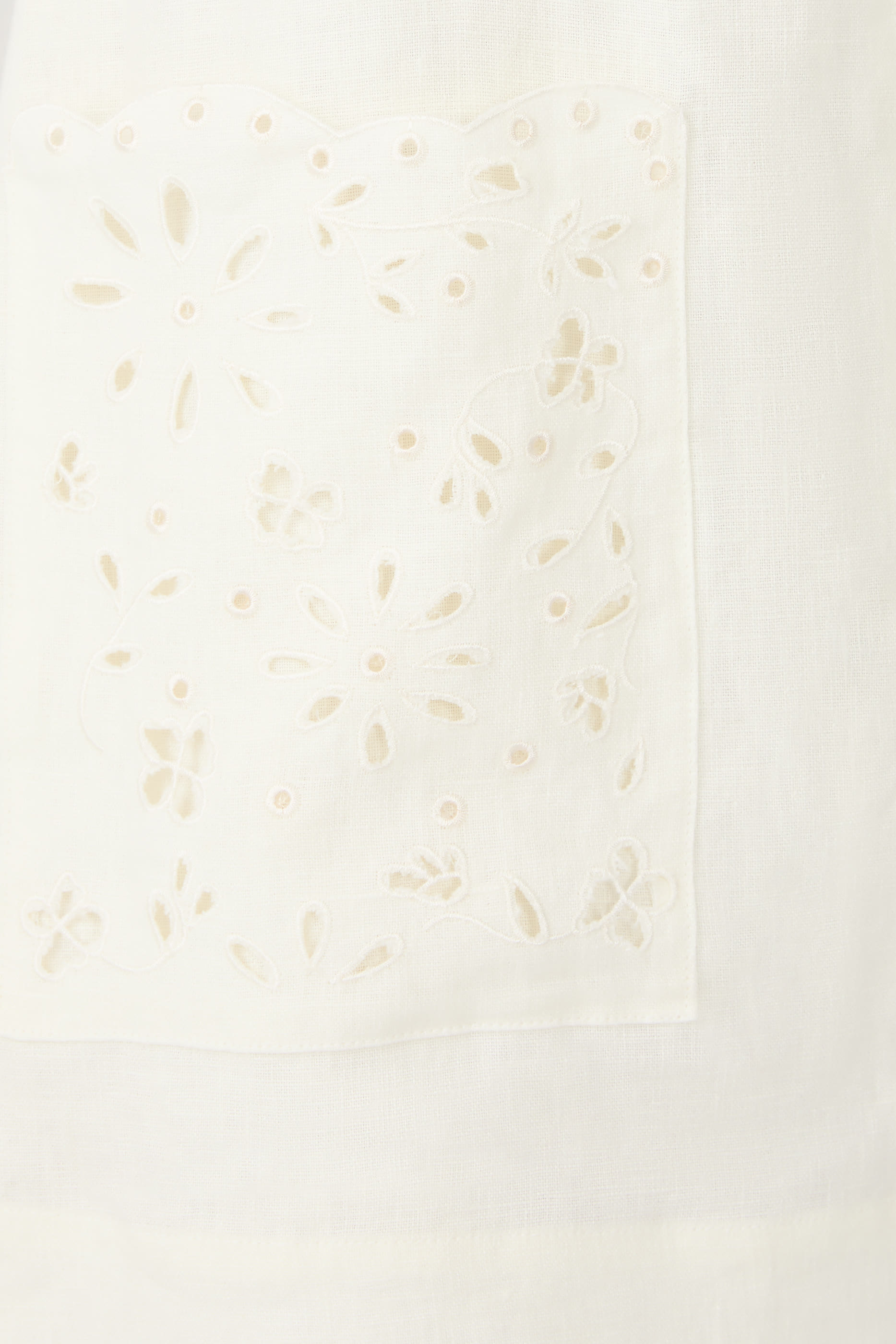 فستان شيفت مطرز بقصة قصيرة