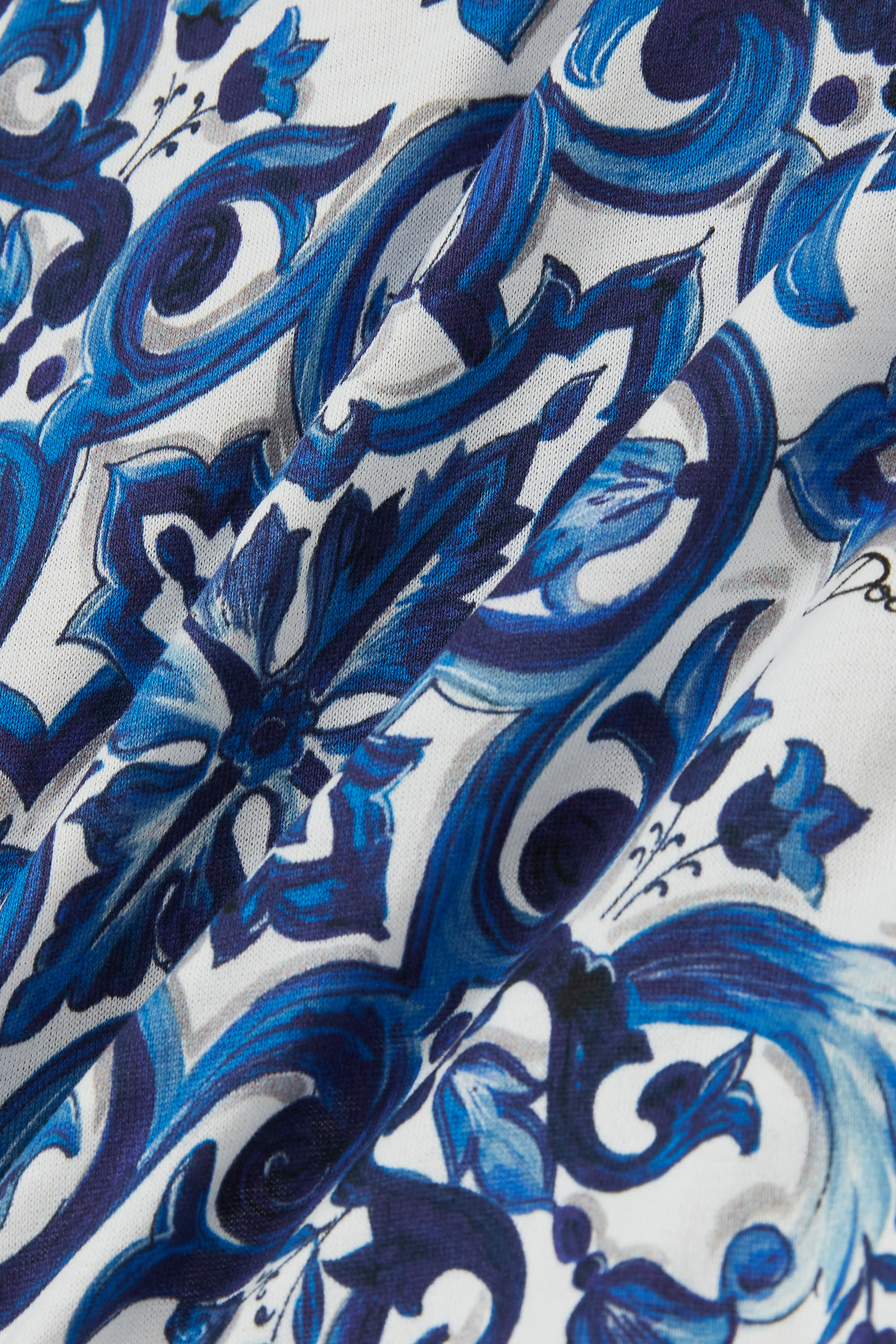 تيشيرت قطن للأطفال بطبعات مايولكا