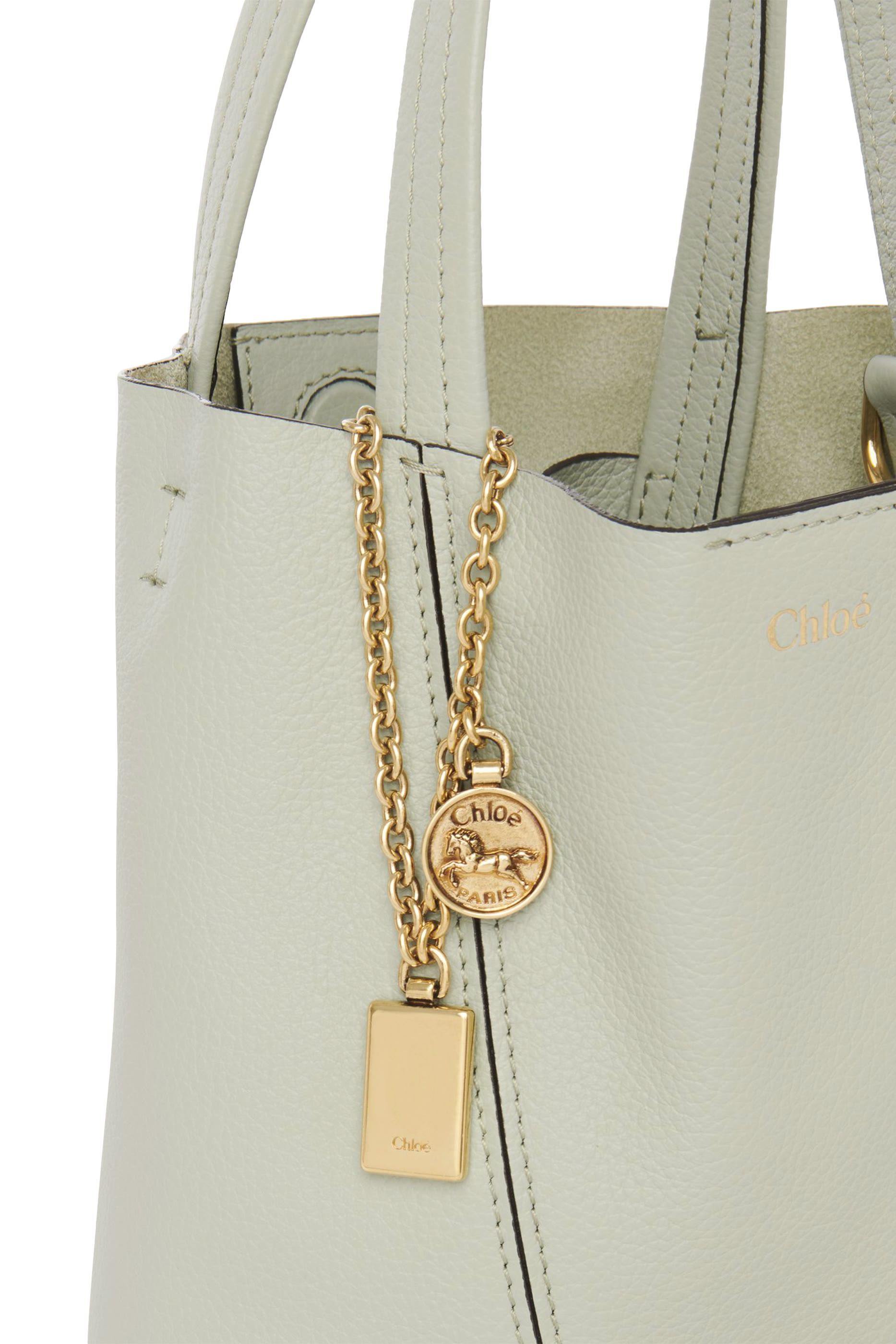 حقيبة يد سبين صغيرة جلد بارز الملمس