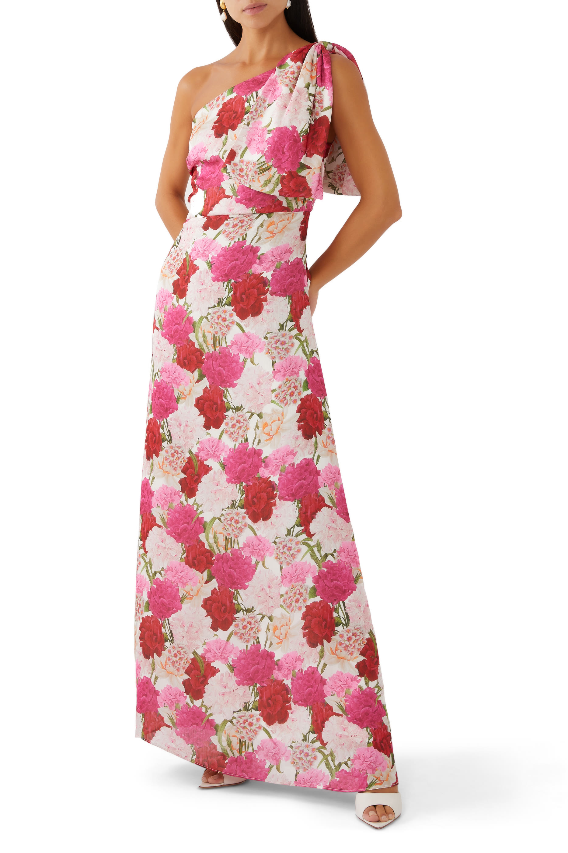 فستان سهرة تشيلسي جورجيت مجعد