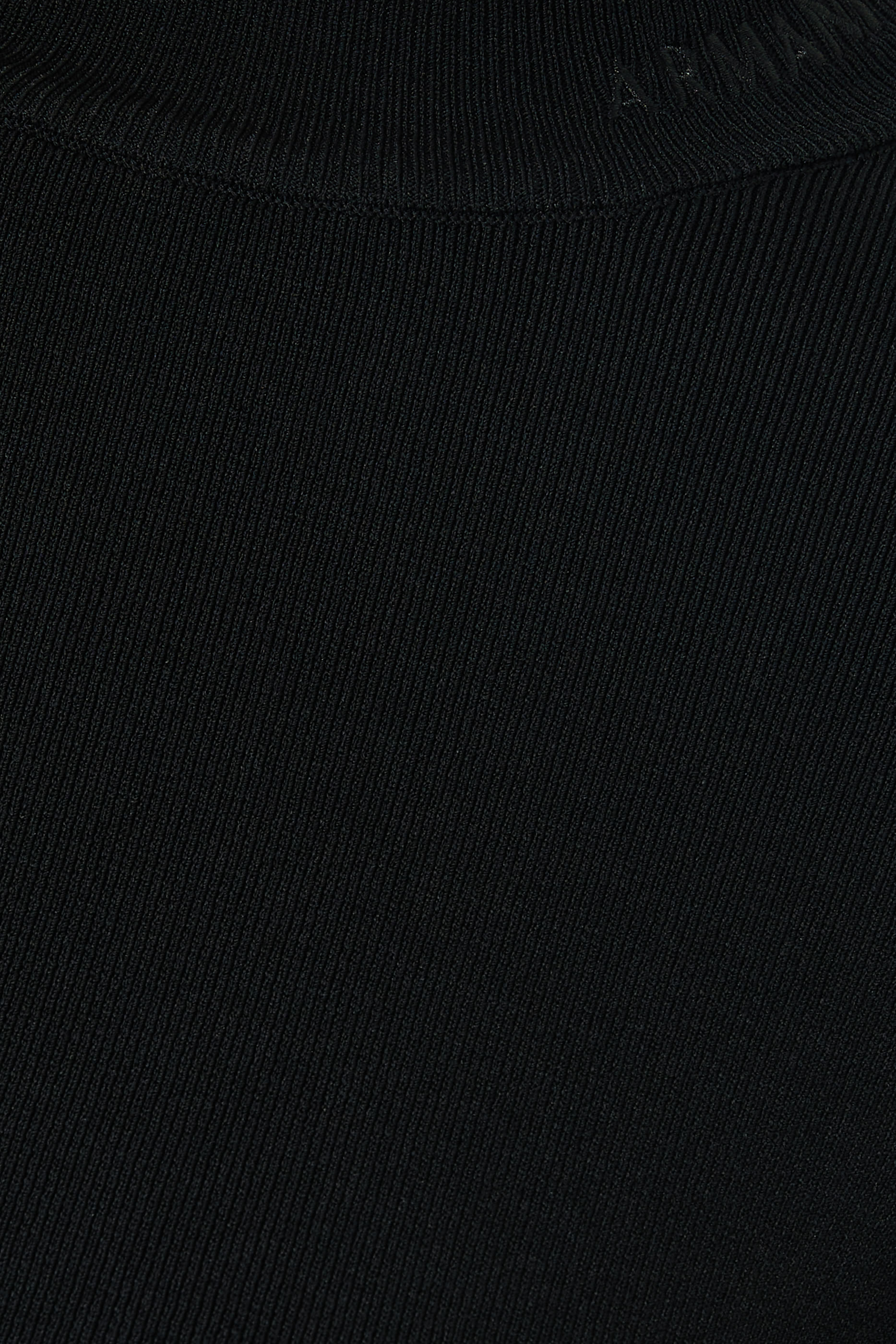  كنزة مضلعة بقصة واسعة 