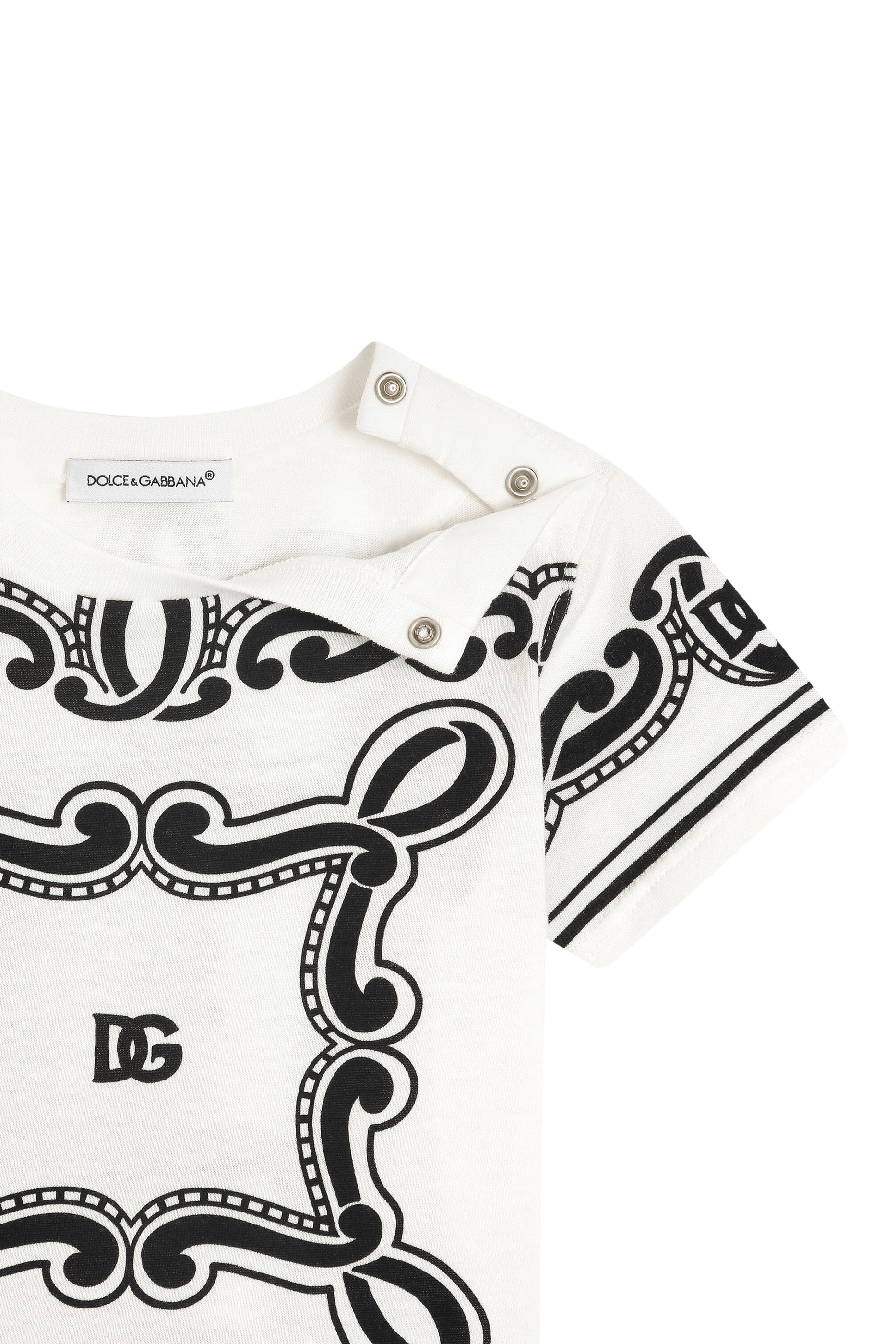 تيشيرت بنقشة باندانا جيرسيه للأطفال