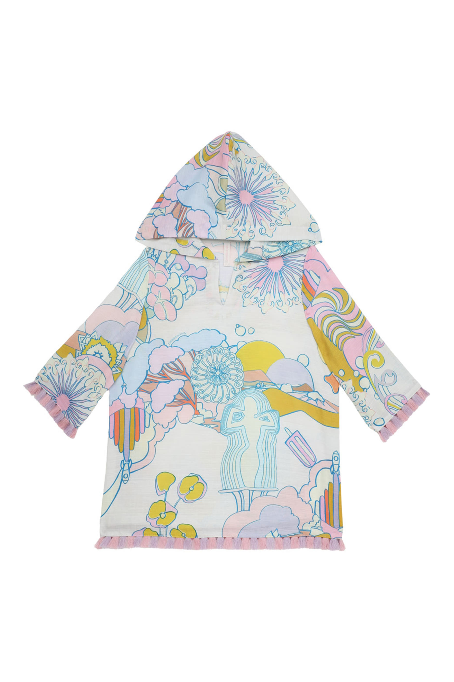 سترة بوب بغطاء رأس للأطفال