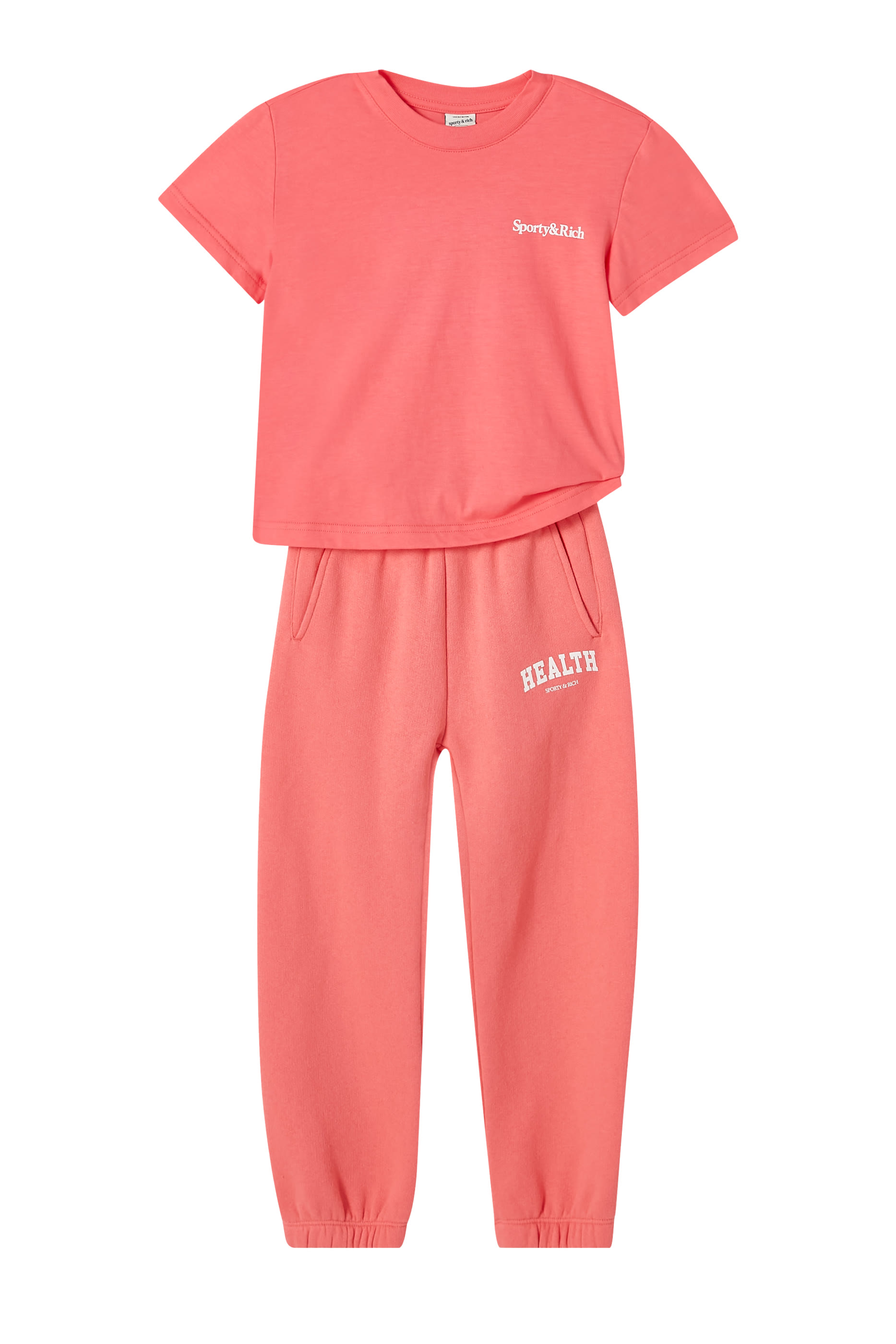 تيشيرت بطبعات هيلث إز ويلث للأطفال