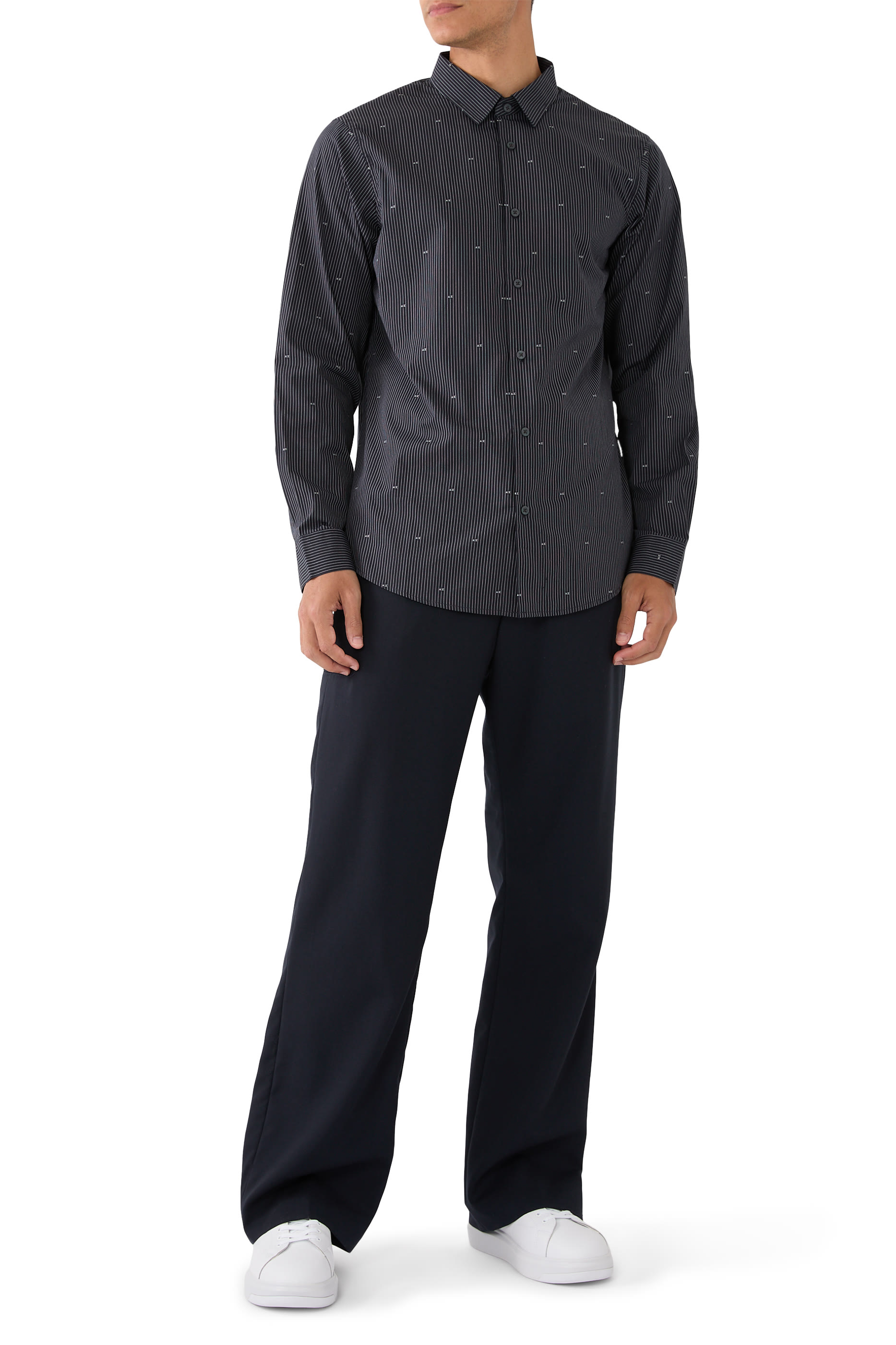 قميص قطن جاكار