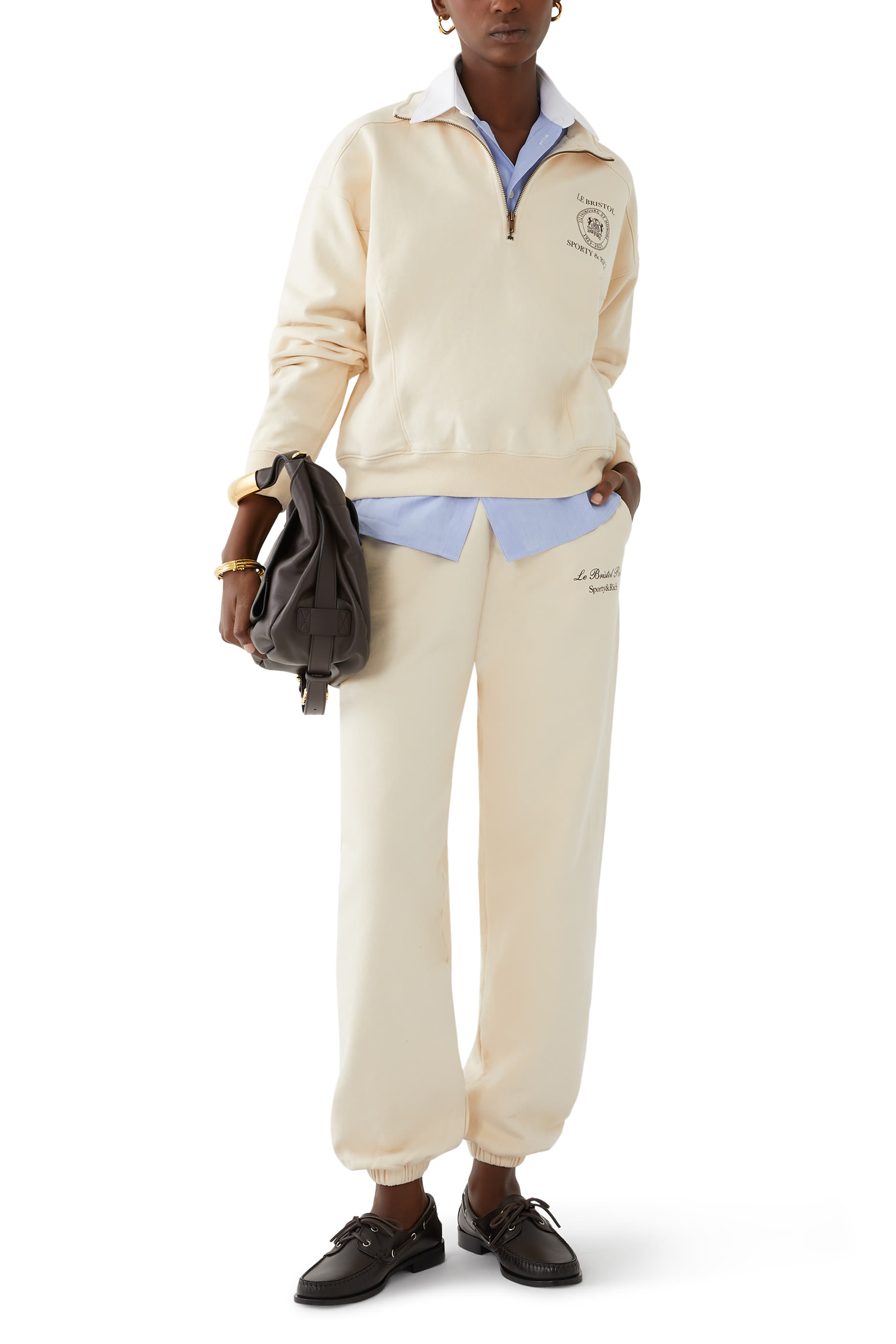 سويت شيرت كريست ستيل فوبورغ بربع سحاب 