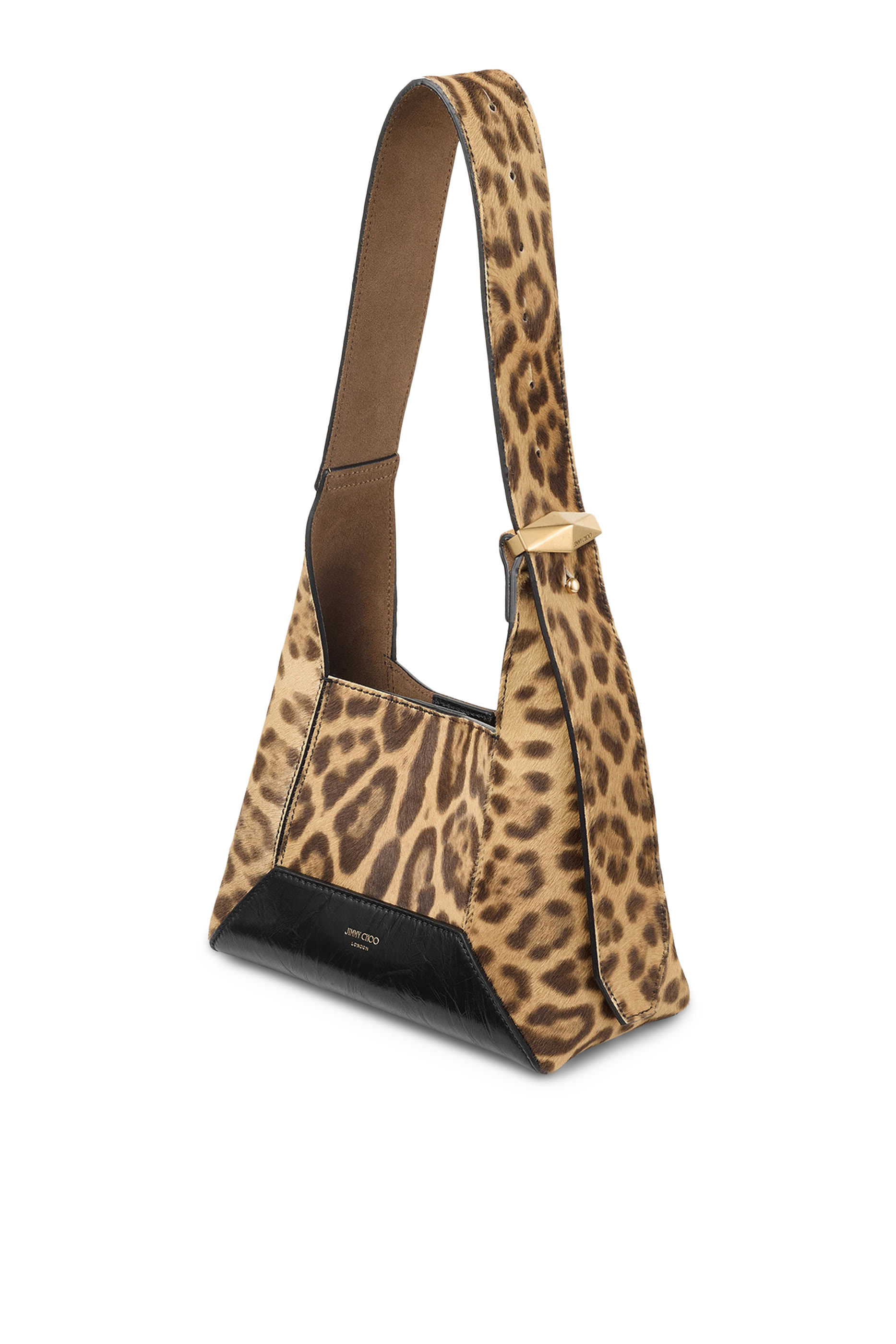 حقيبة كتف هوبو بتصميم معين