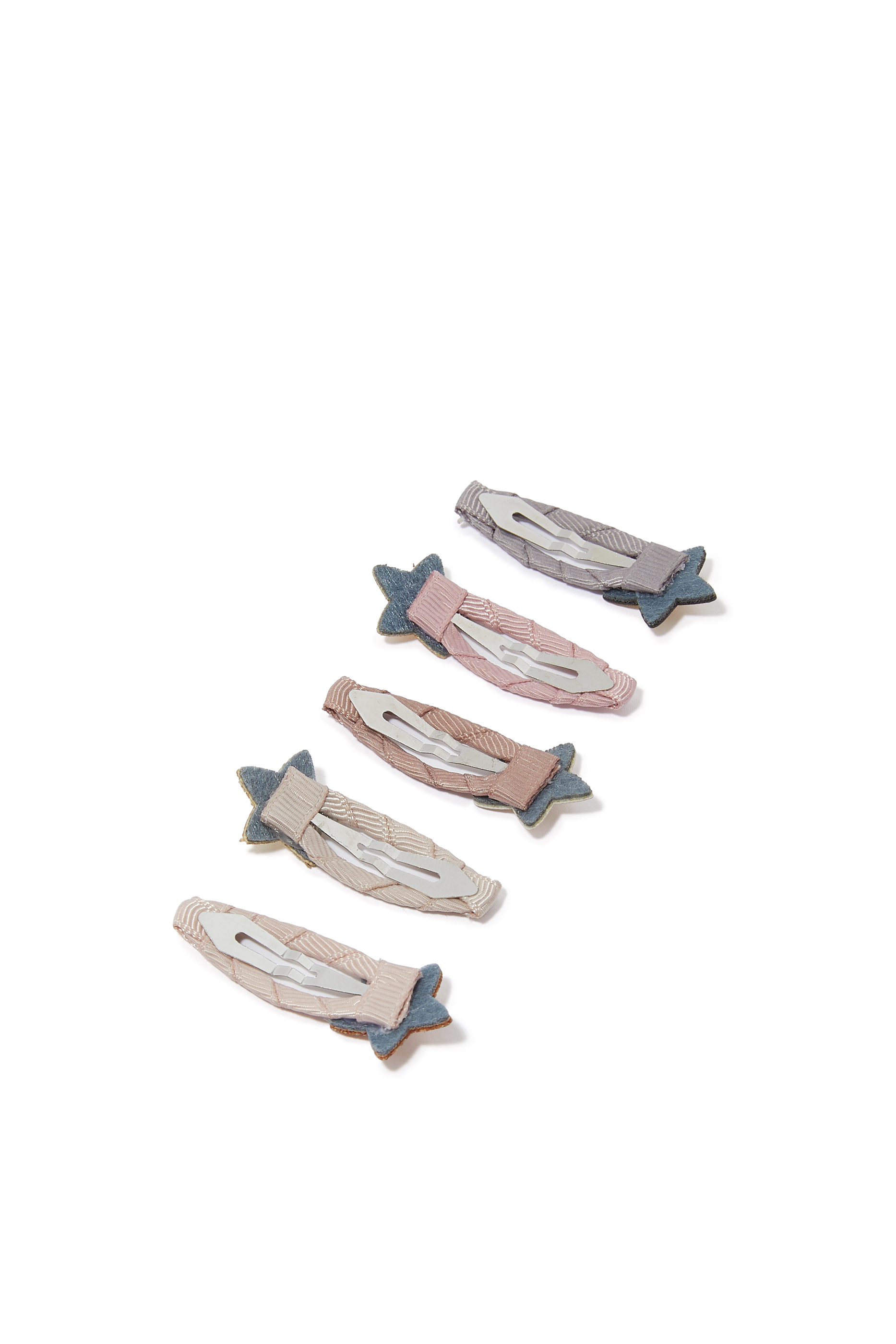 طقم مشابك ستيلينا سباركل صغيرة للأطفال 5 قطع