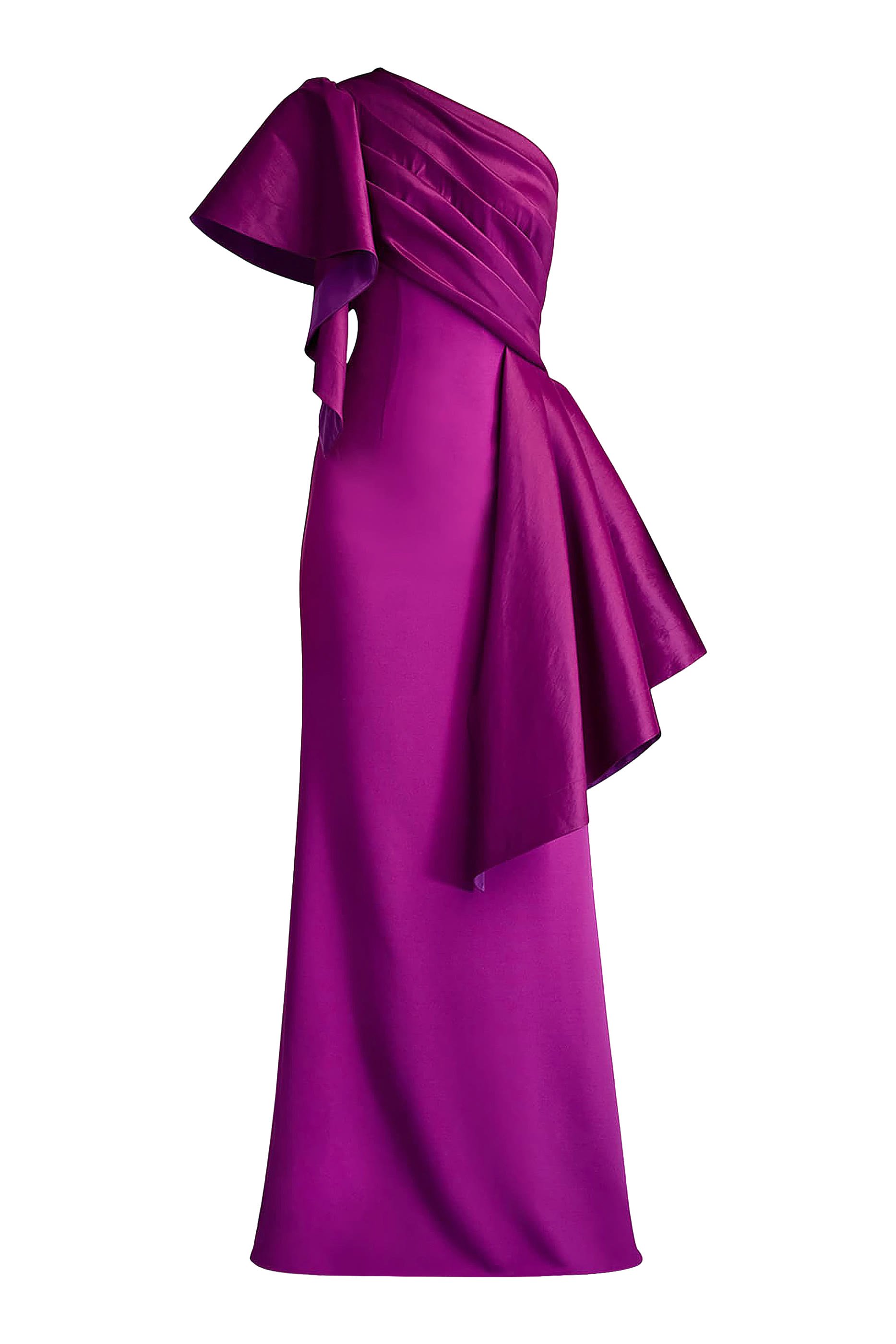 فستان سهرة سانتا في درابيه بكشكش