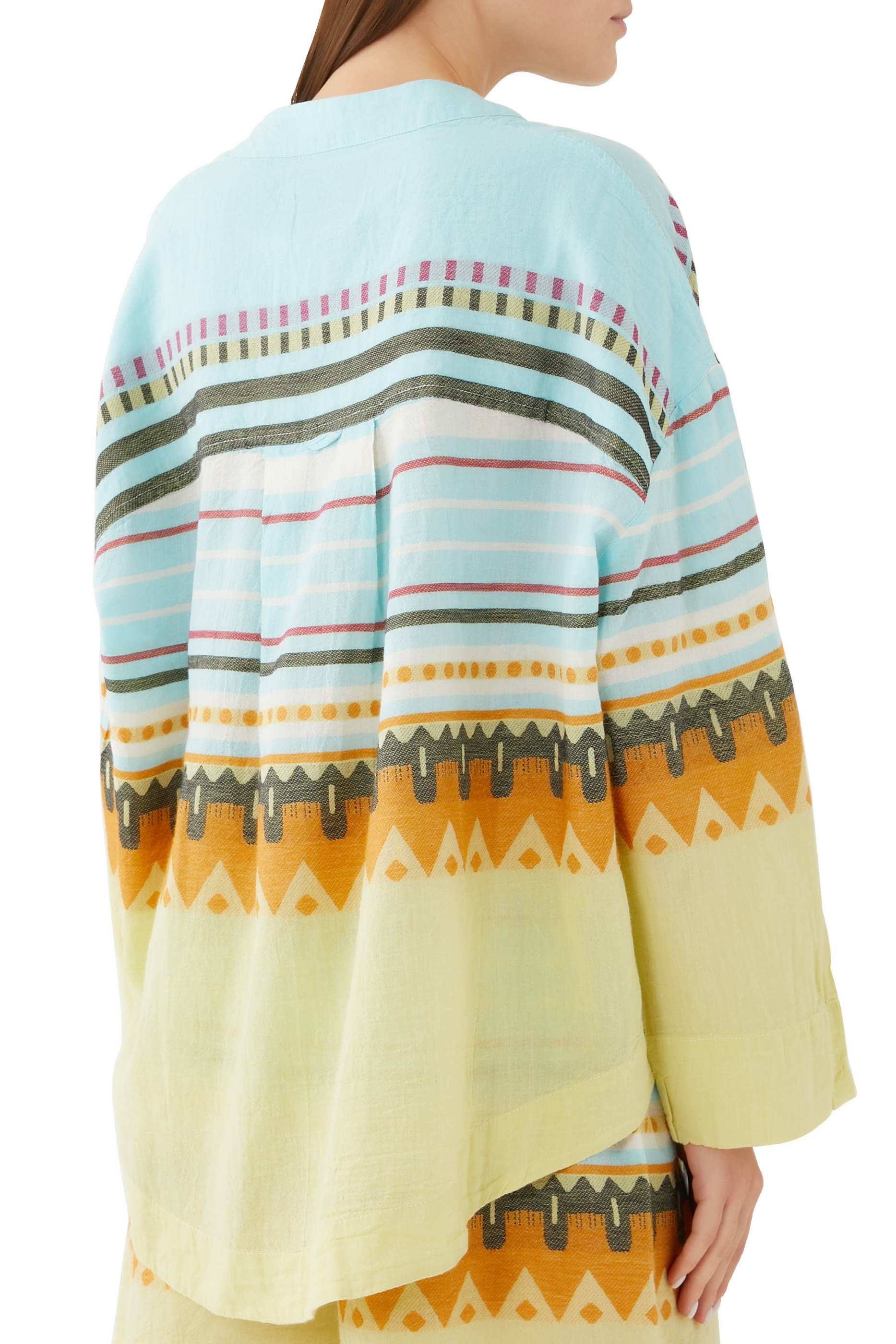 قميص بنقشة زاكار قطن