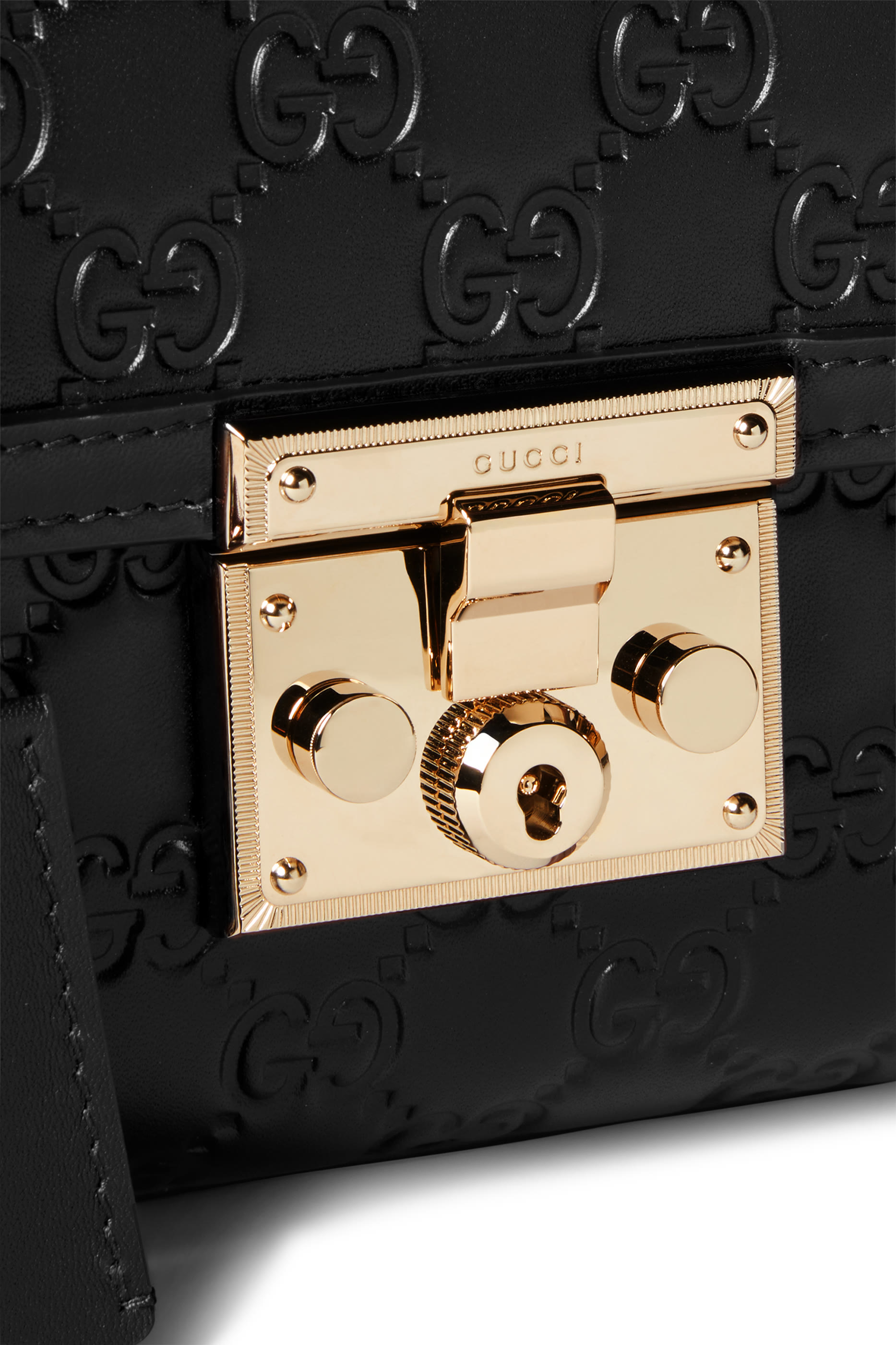 Padlock Small Top Handle Bag