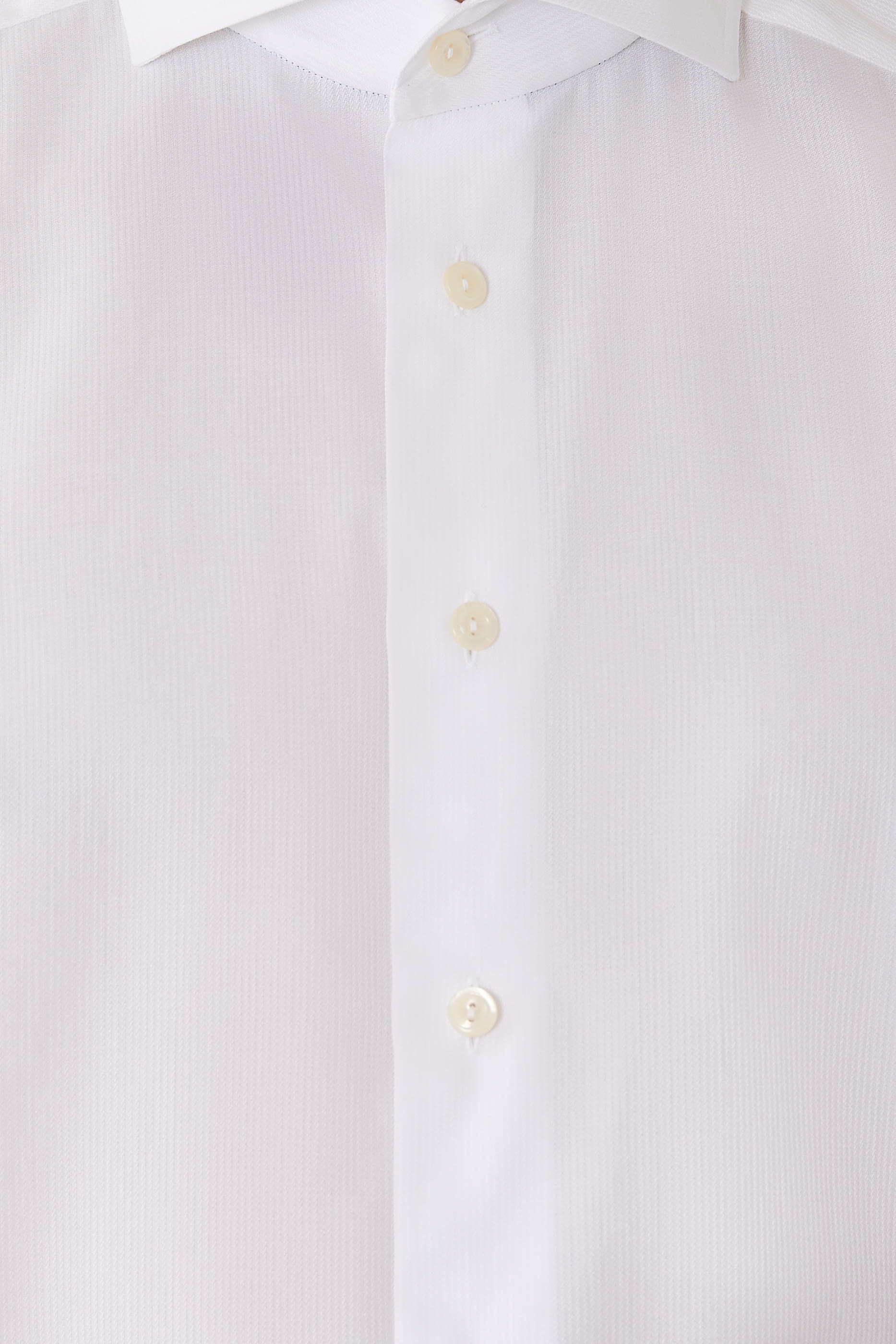 قميص دوبي مميز للماركة بلون شبه سادة