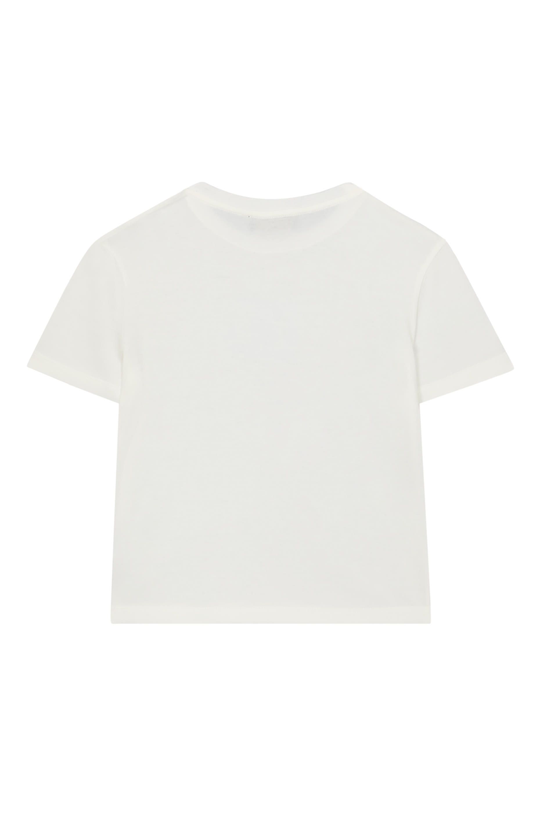 تيشيرت جيرسيه برقعة شعار الماركة المرصعة بأحجار الراين للأطفال