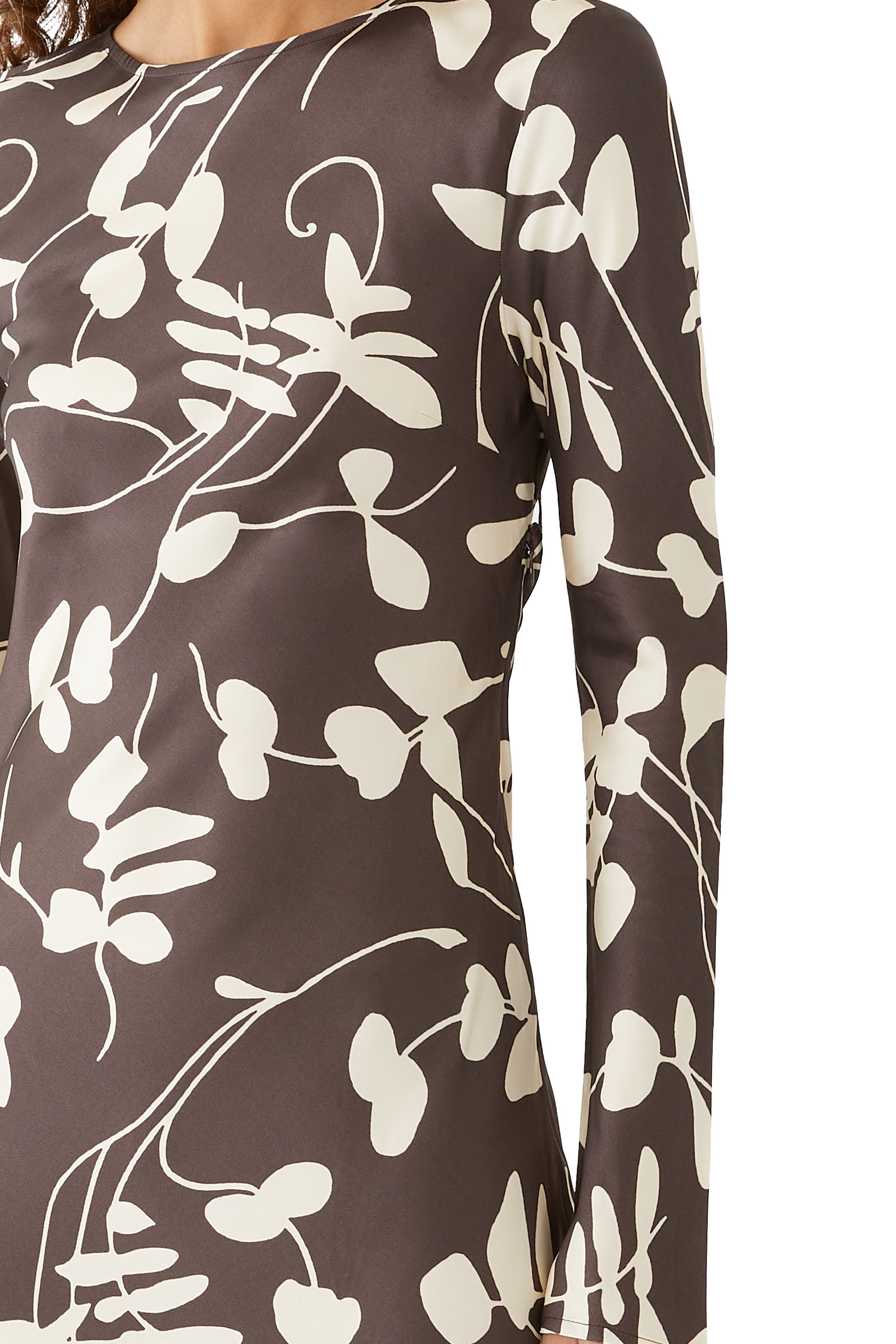 فستان فارو طويل بطبعة إيدن