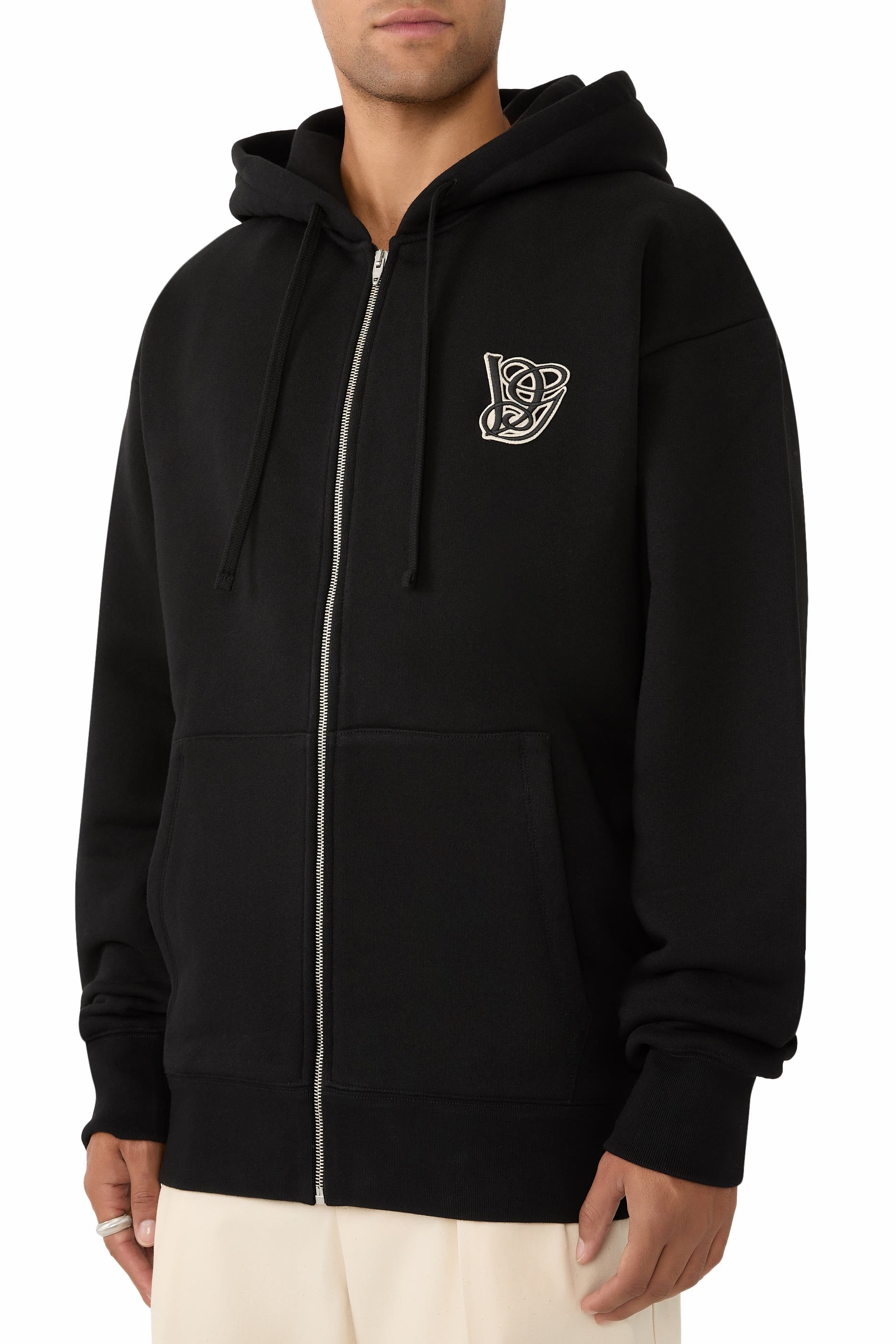 سويت شيرت بغطاء رأس قطن