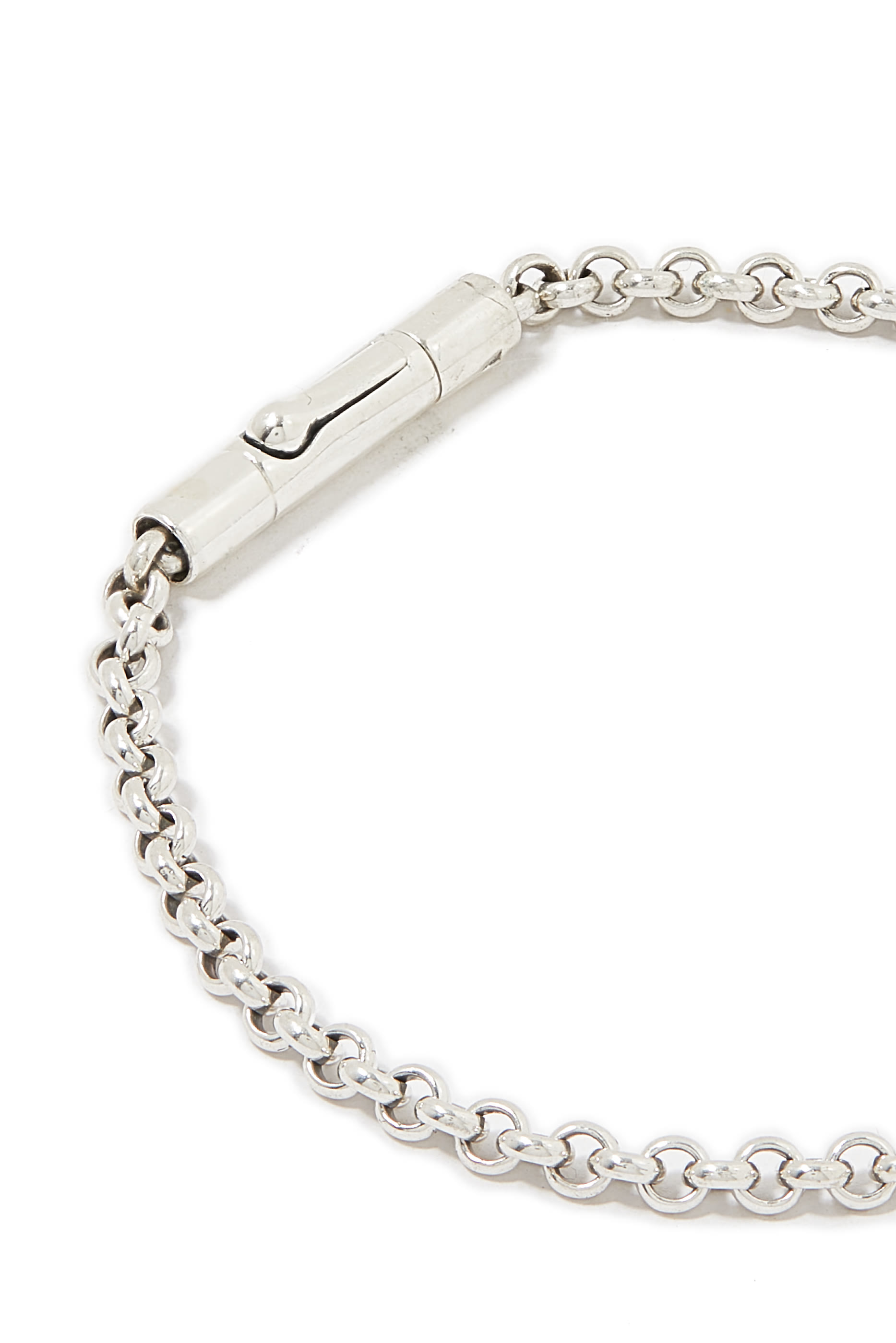 سلسلة مفاتيح بنقشة خط كوفي ولازورد، فضة