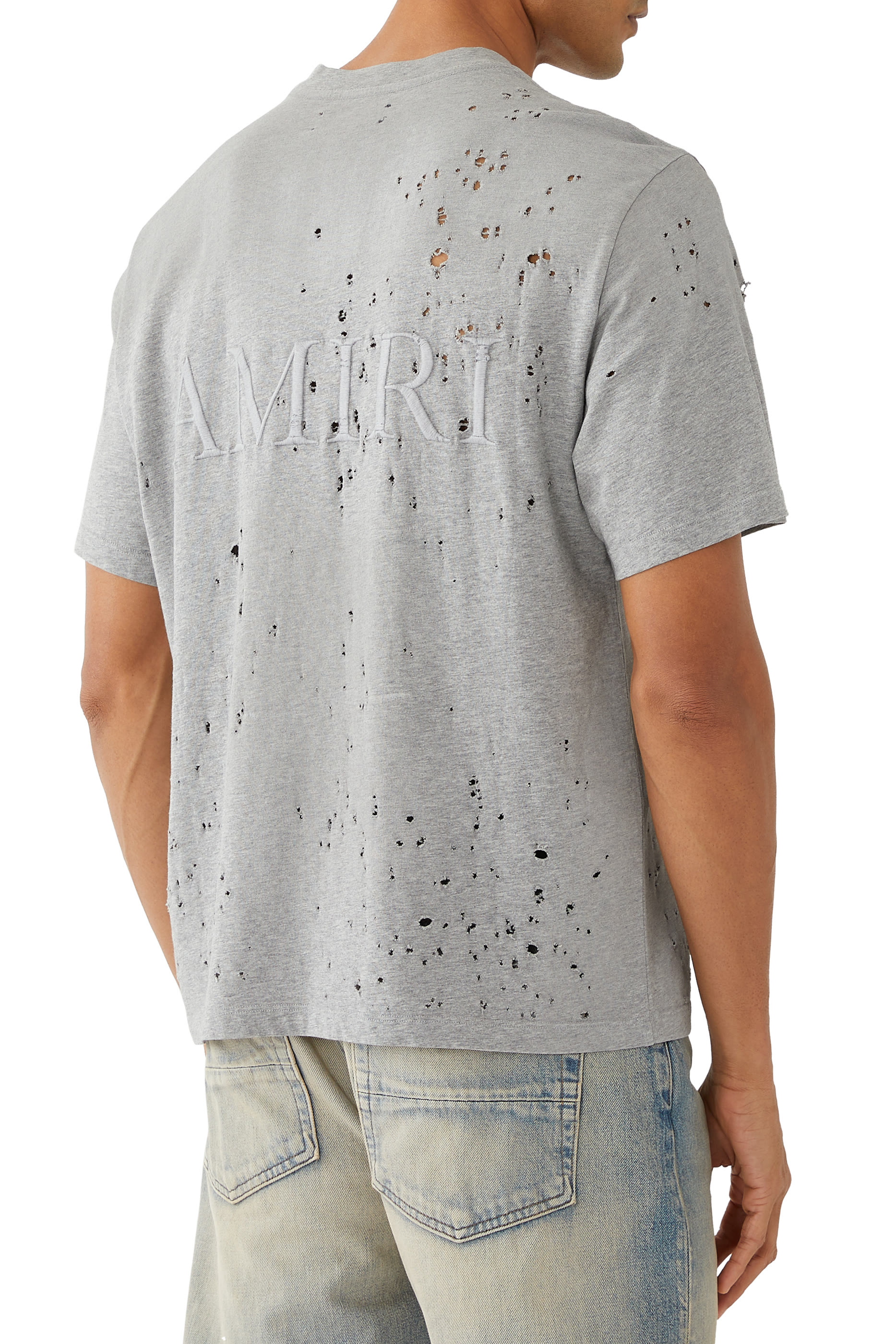 تيشيرت شوت غان بشعار الماركة المطرز