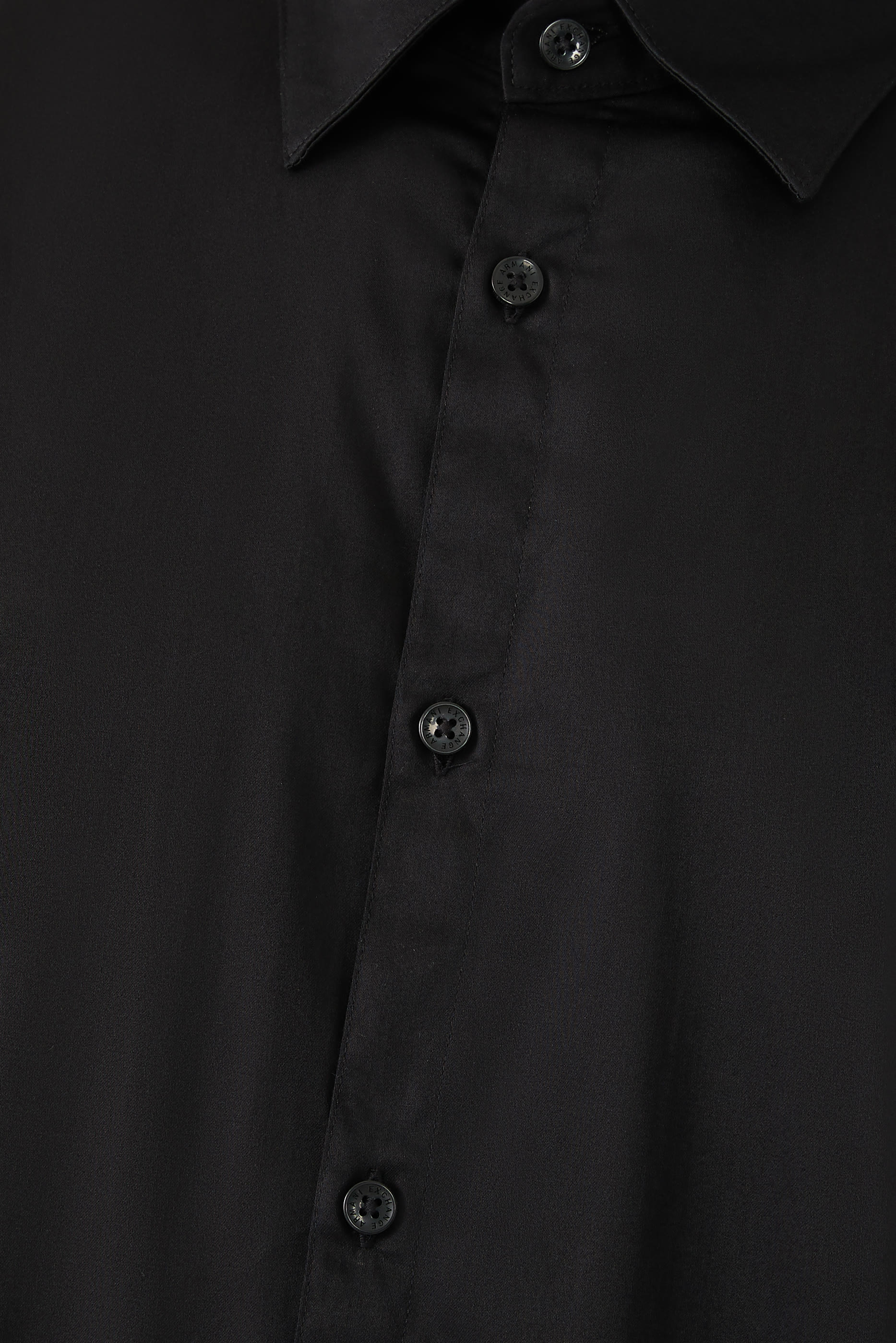 قميص أي أس في بقصة عادية قطن جيرسيه مطاطي