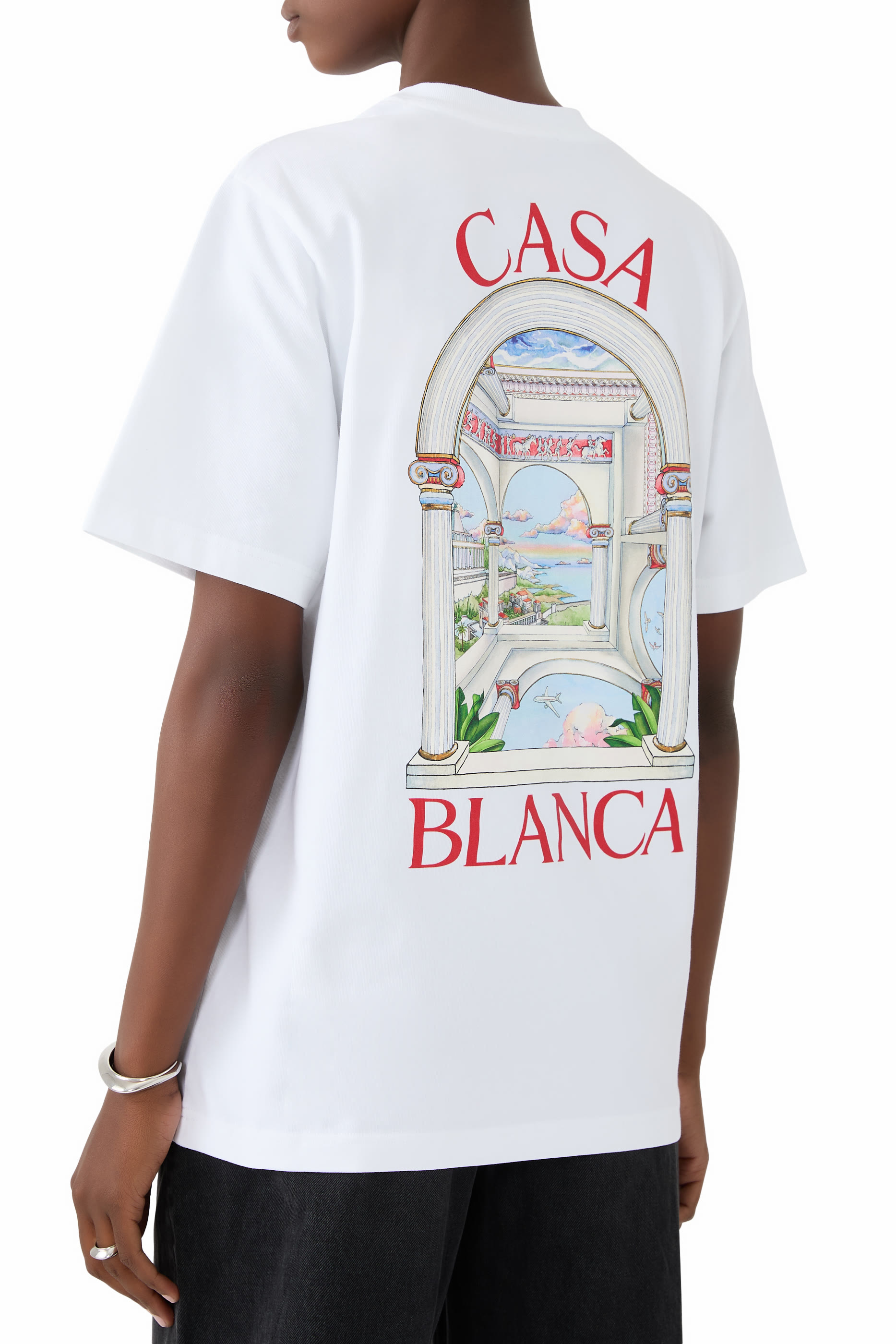 تيشيرت لو باساج بنقشة