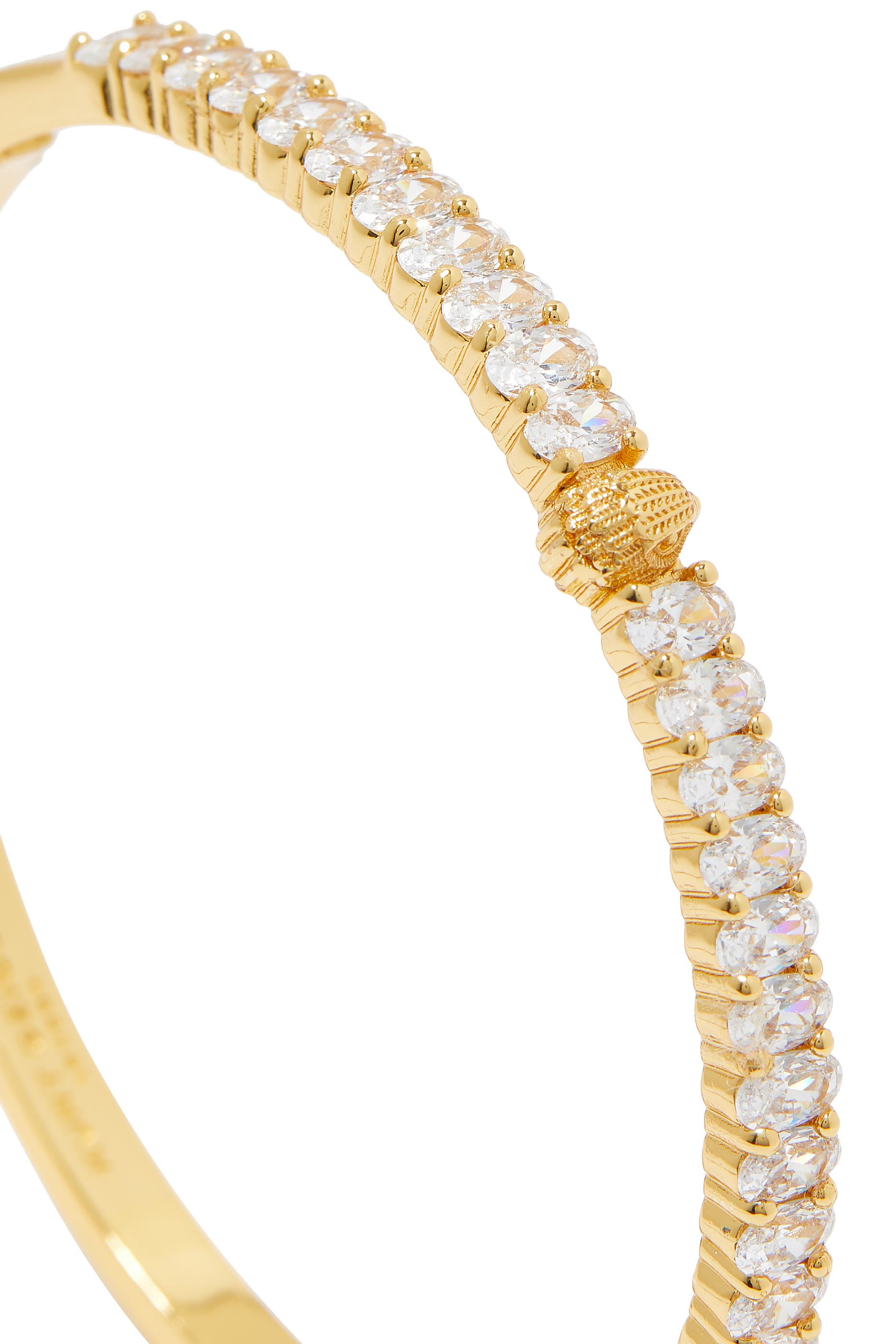 سوار مرصع بالكريستال بحلية رأس النسر