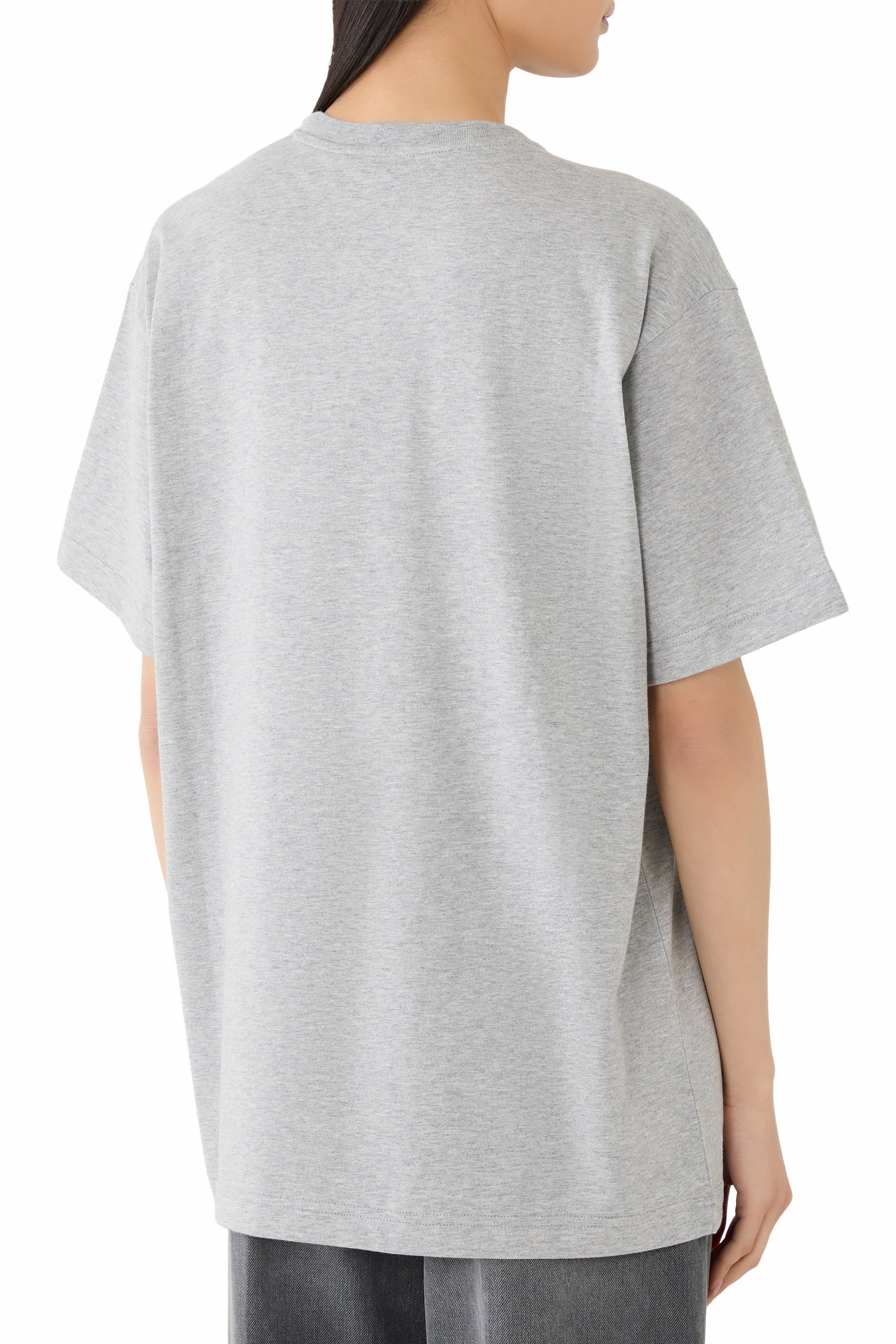 تيشيرت بنقشة قطن جيرسيه