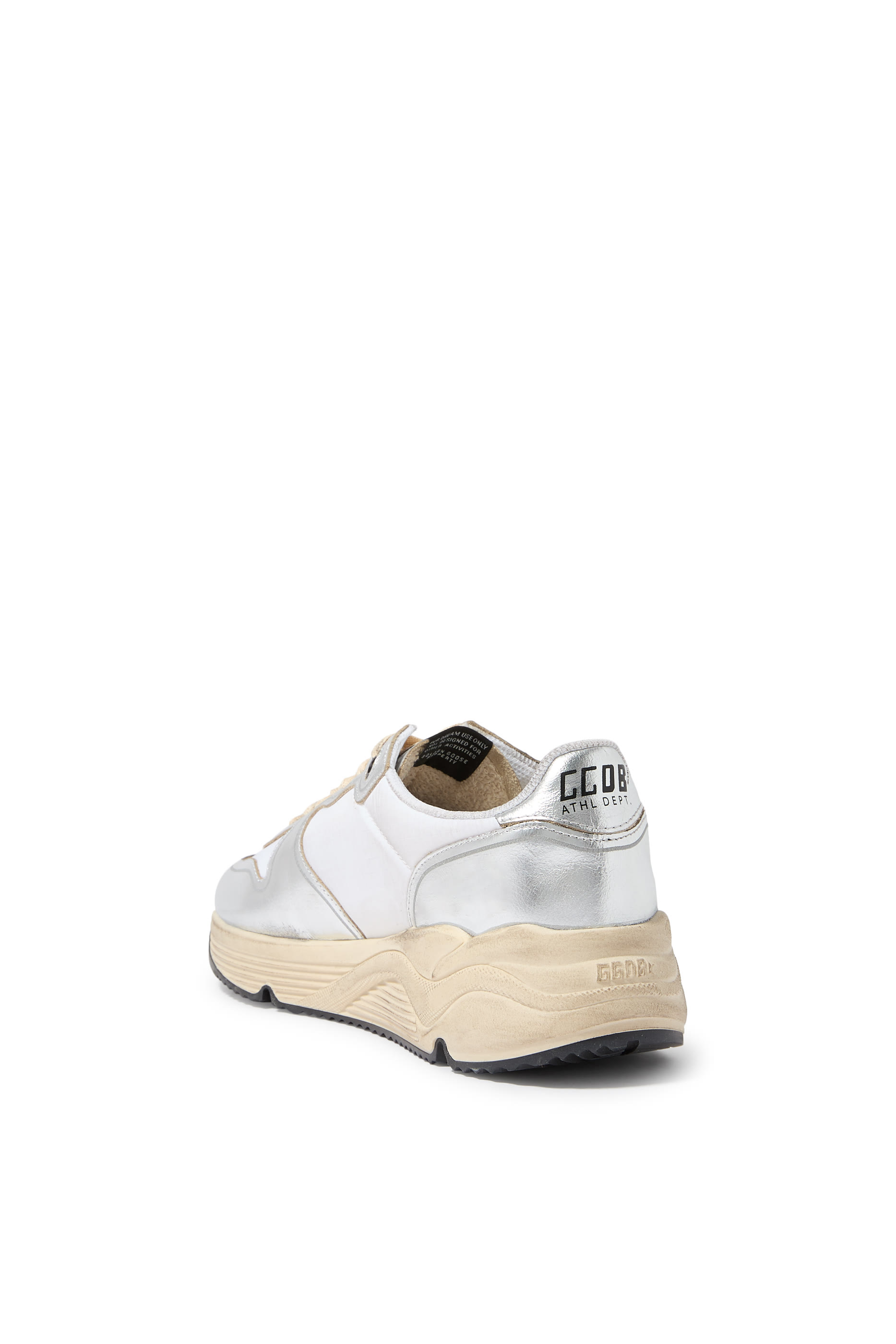 سنيكرز للجري بنعل سميك جلد