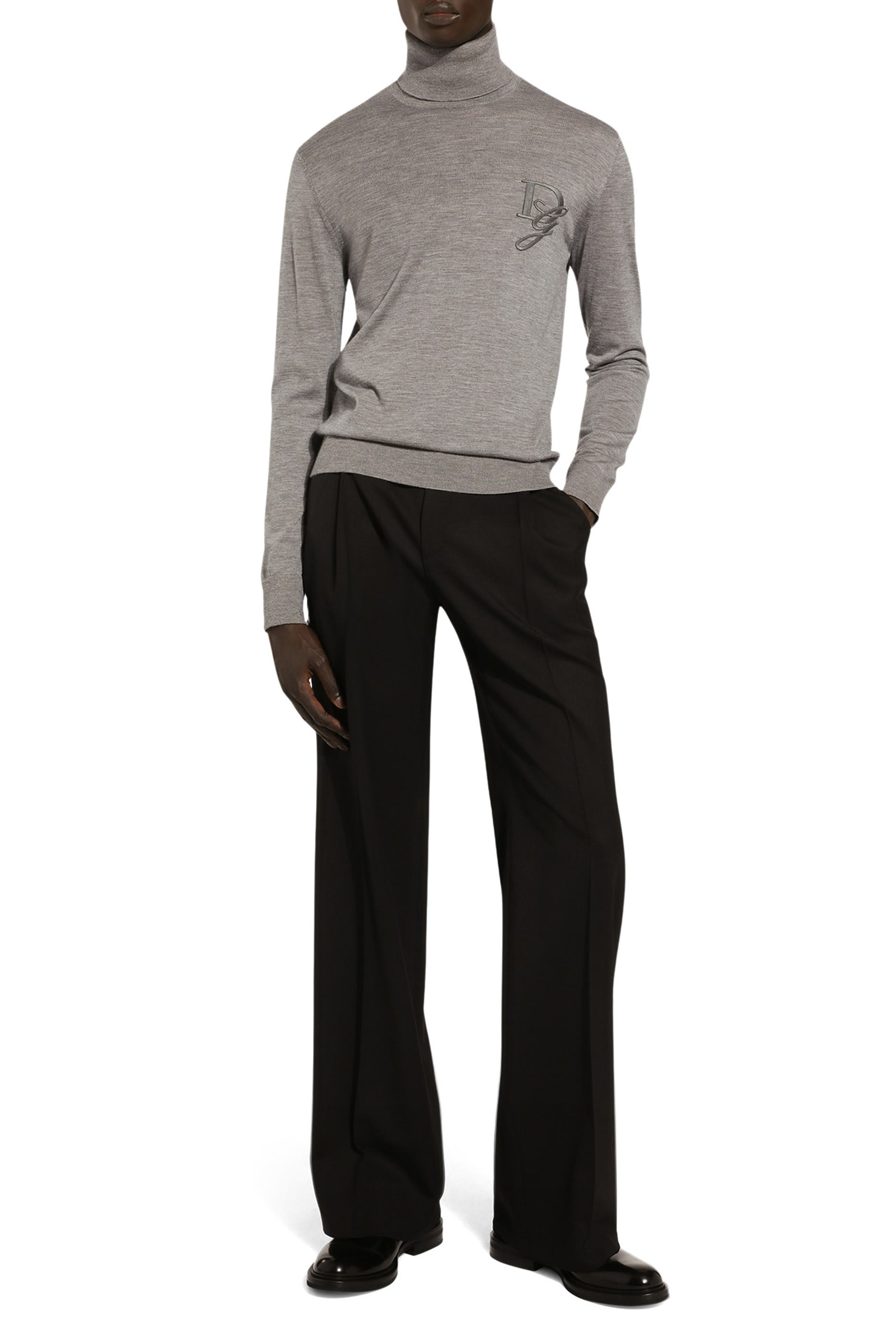 كنزة بياقة عالية كشمير