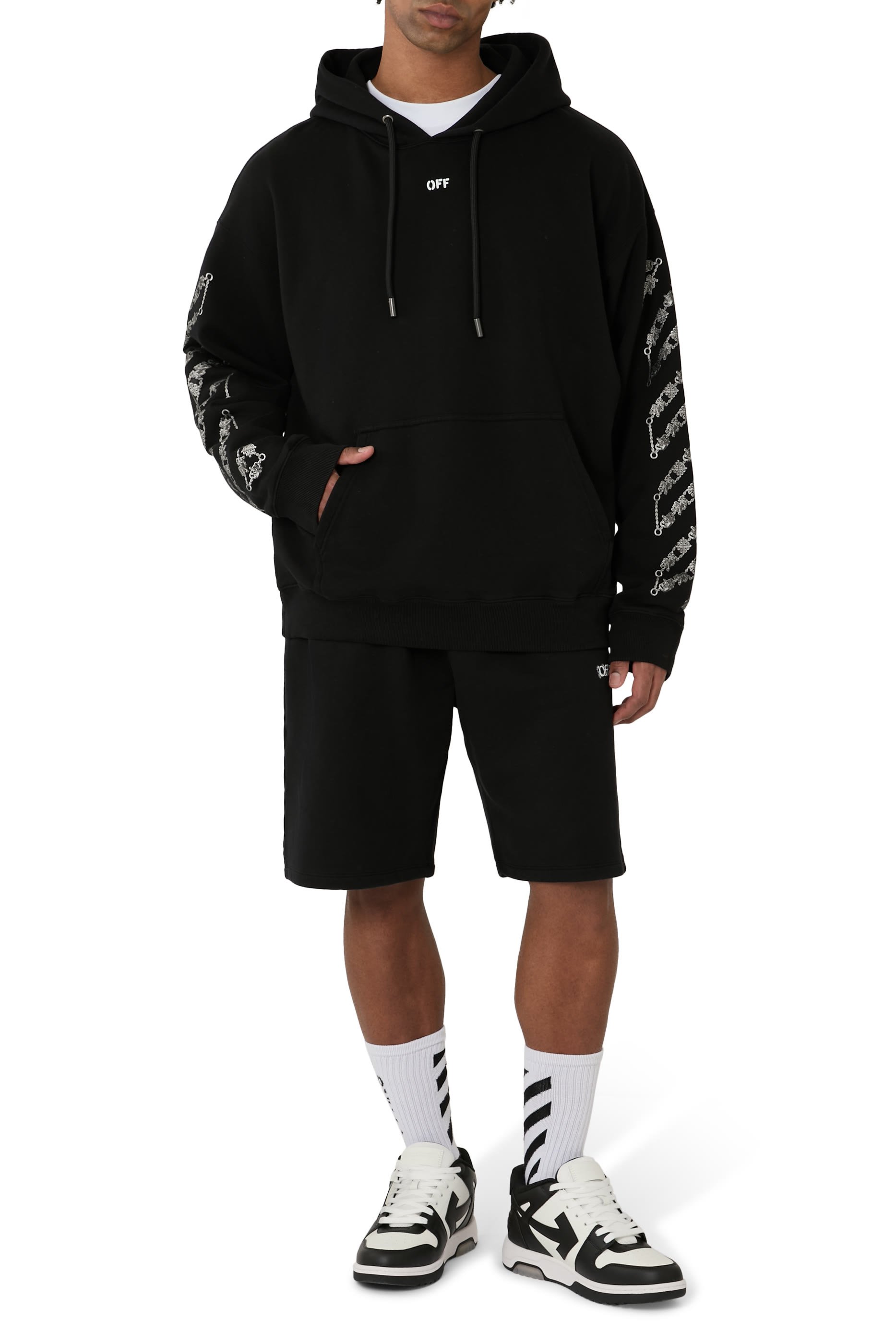 Newspaper Arrow Skate Hoodie