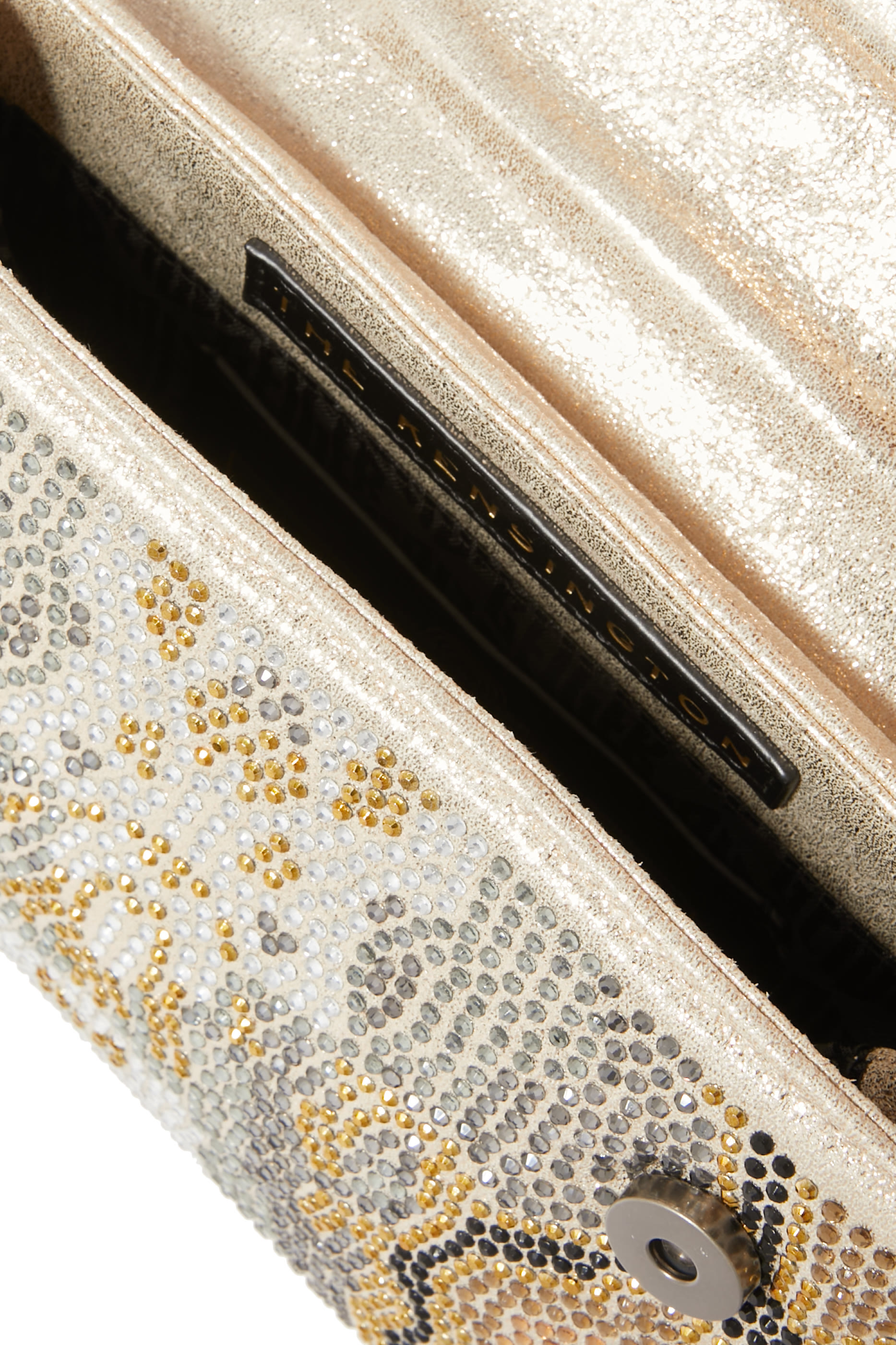 حقيبة كنسينغتون صغيرة مرصعة بكريستال