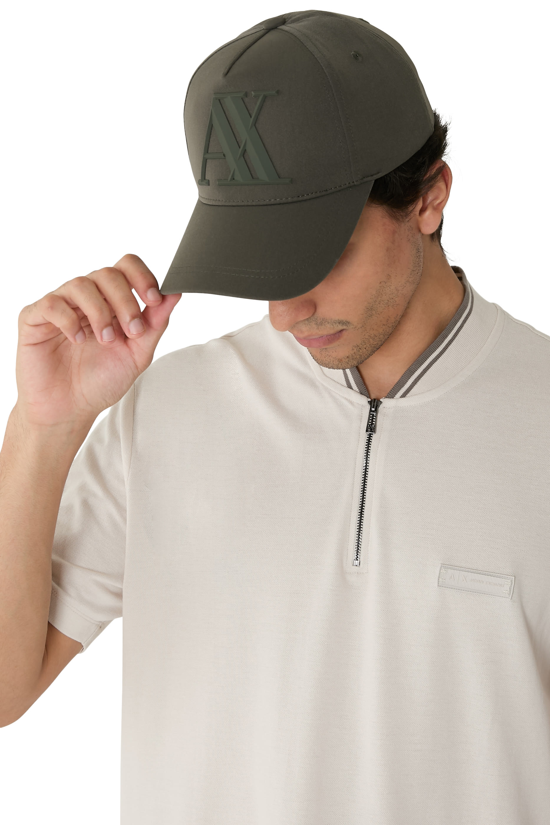 كاب بيسبول بشعار الماركة مطاطي 