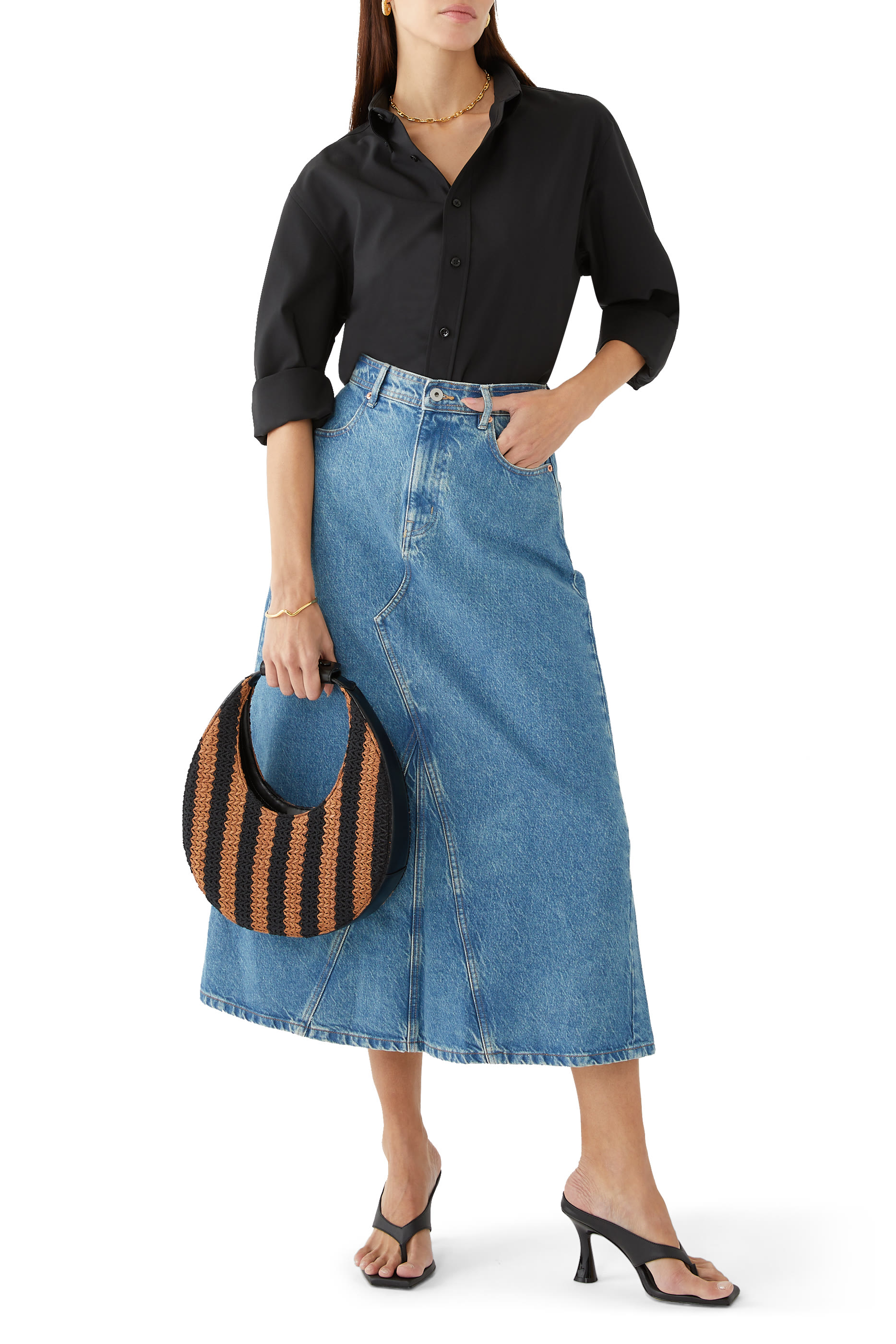 تنورة روبي طويلة