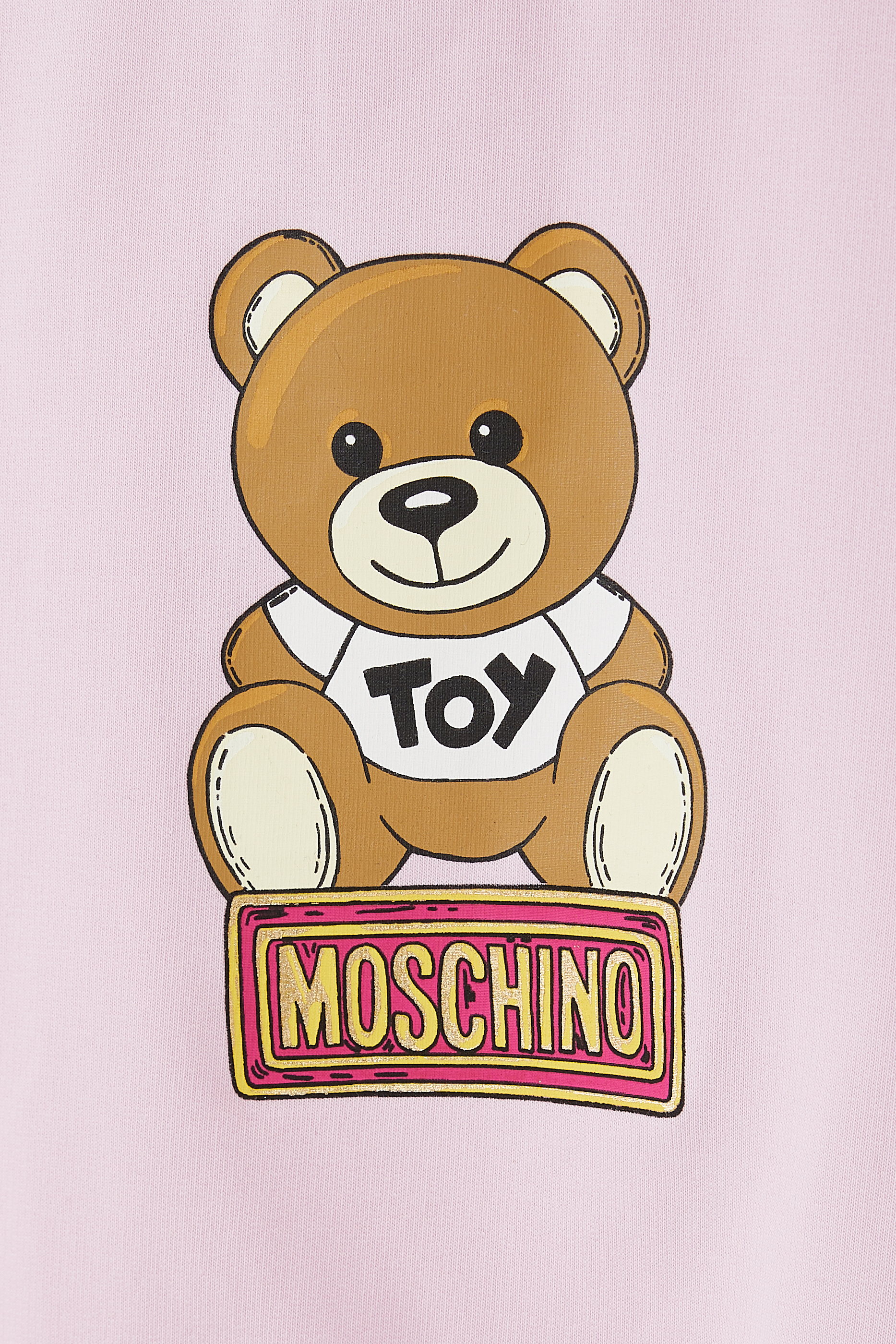 طقم بنطال رياضي وسويت شيرت للأطفال بطبعات الدب تيدي