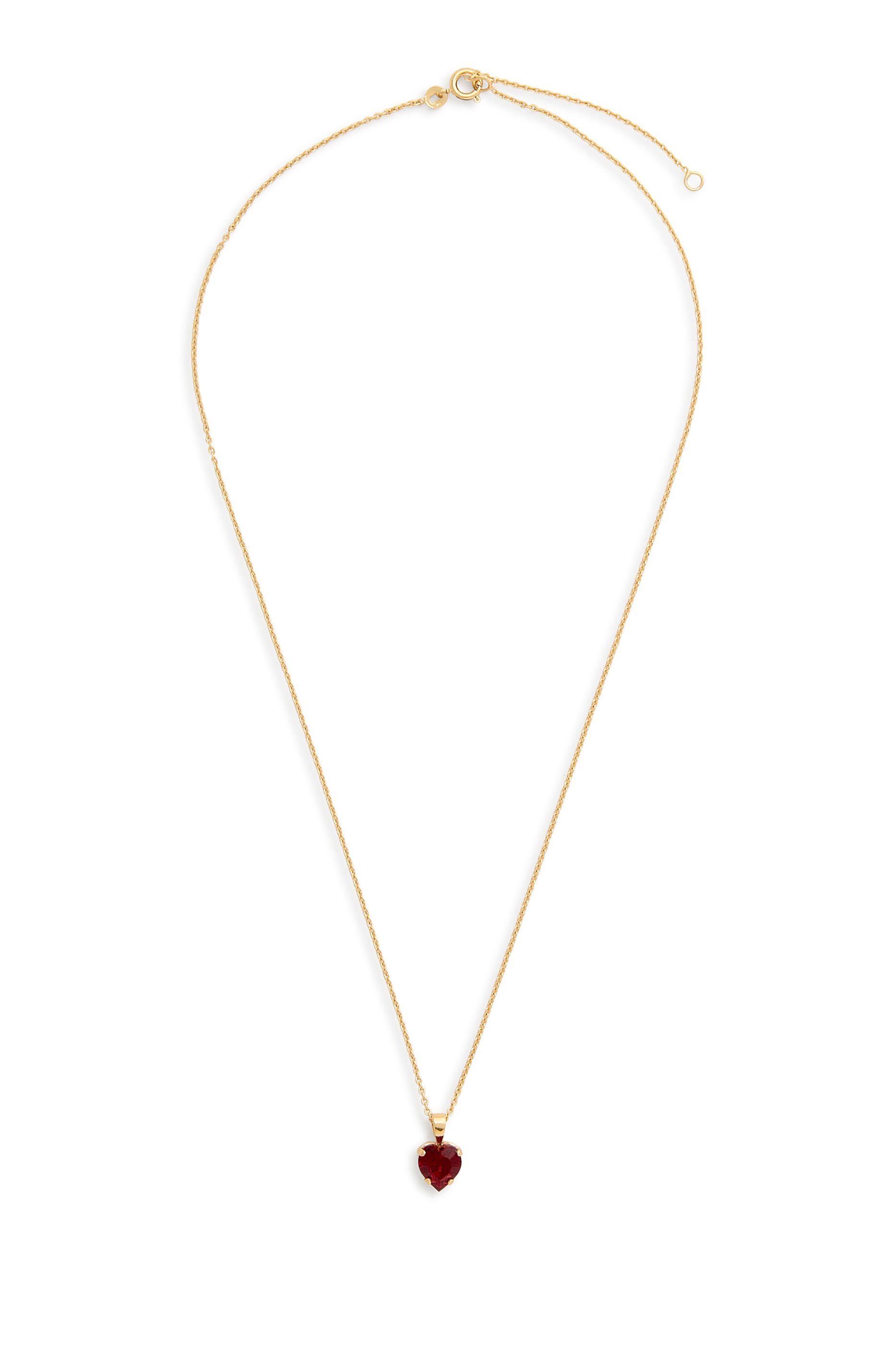 طقم أقراط، قلادة، وخاتم، بتصميم قلب