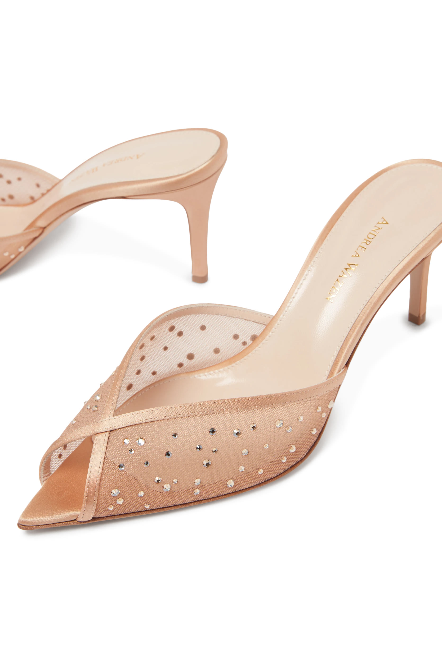 حذاء غليتز كيتي 75 مفتوح من الخلف قماش شبكي