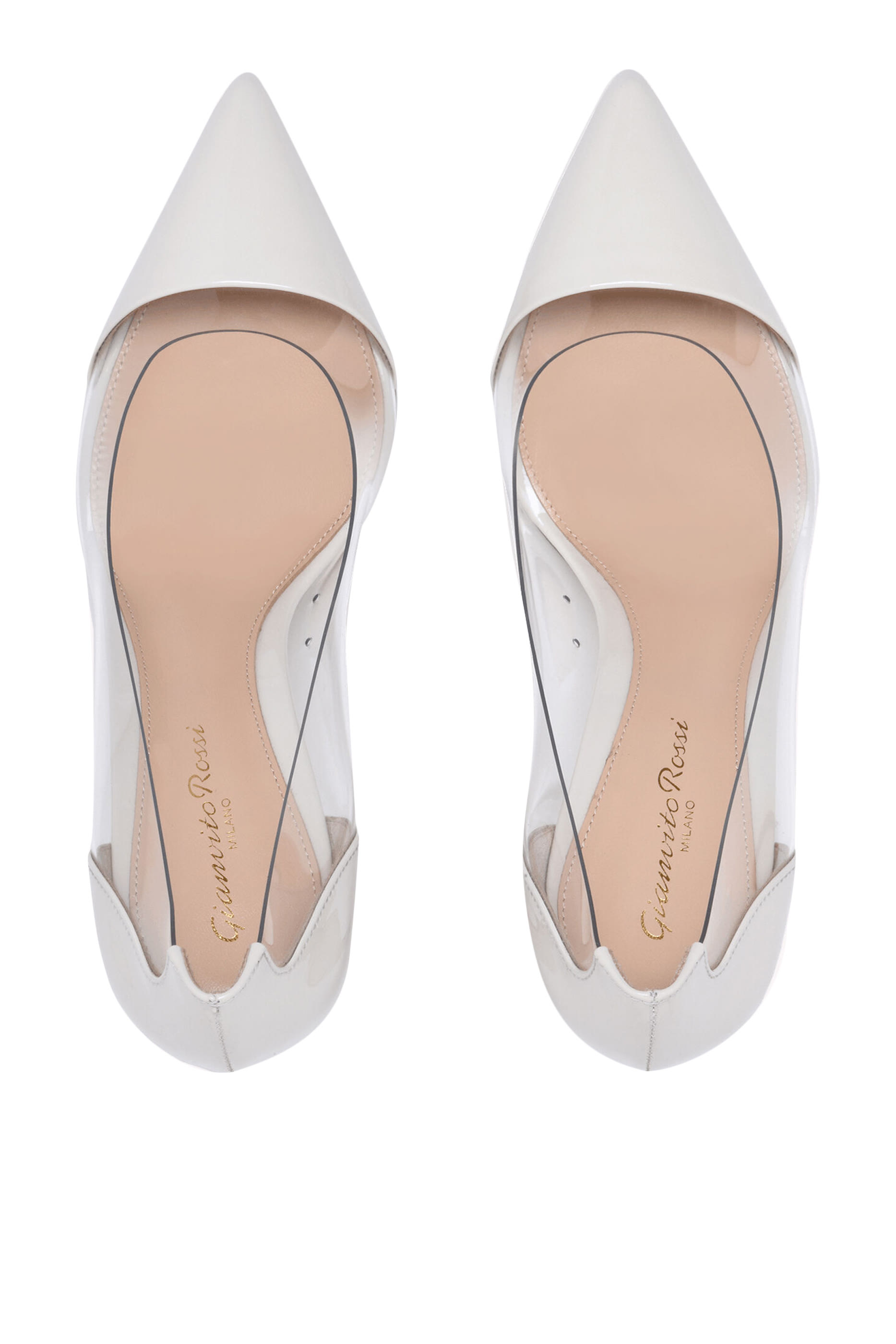 حذاء كلاسيكي 85 شفاف