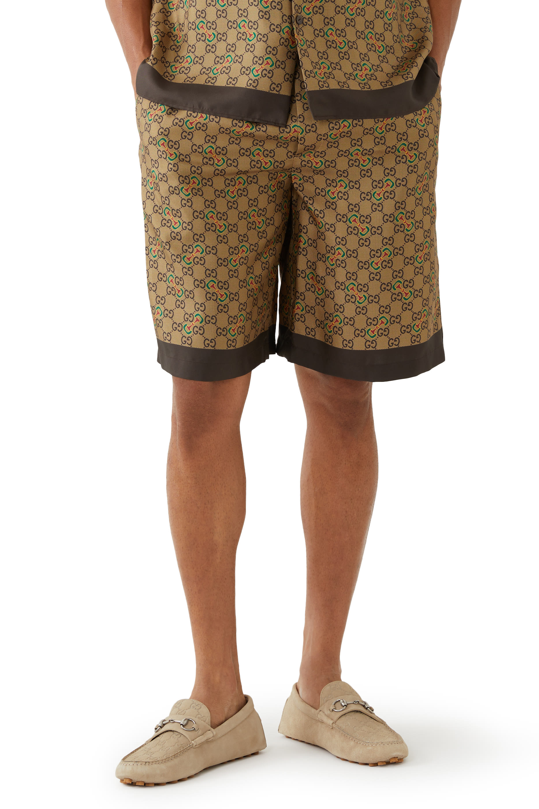 حذاء درايفرسهل الإرتداء بحلية لجام الحصان