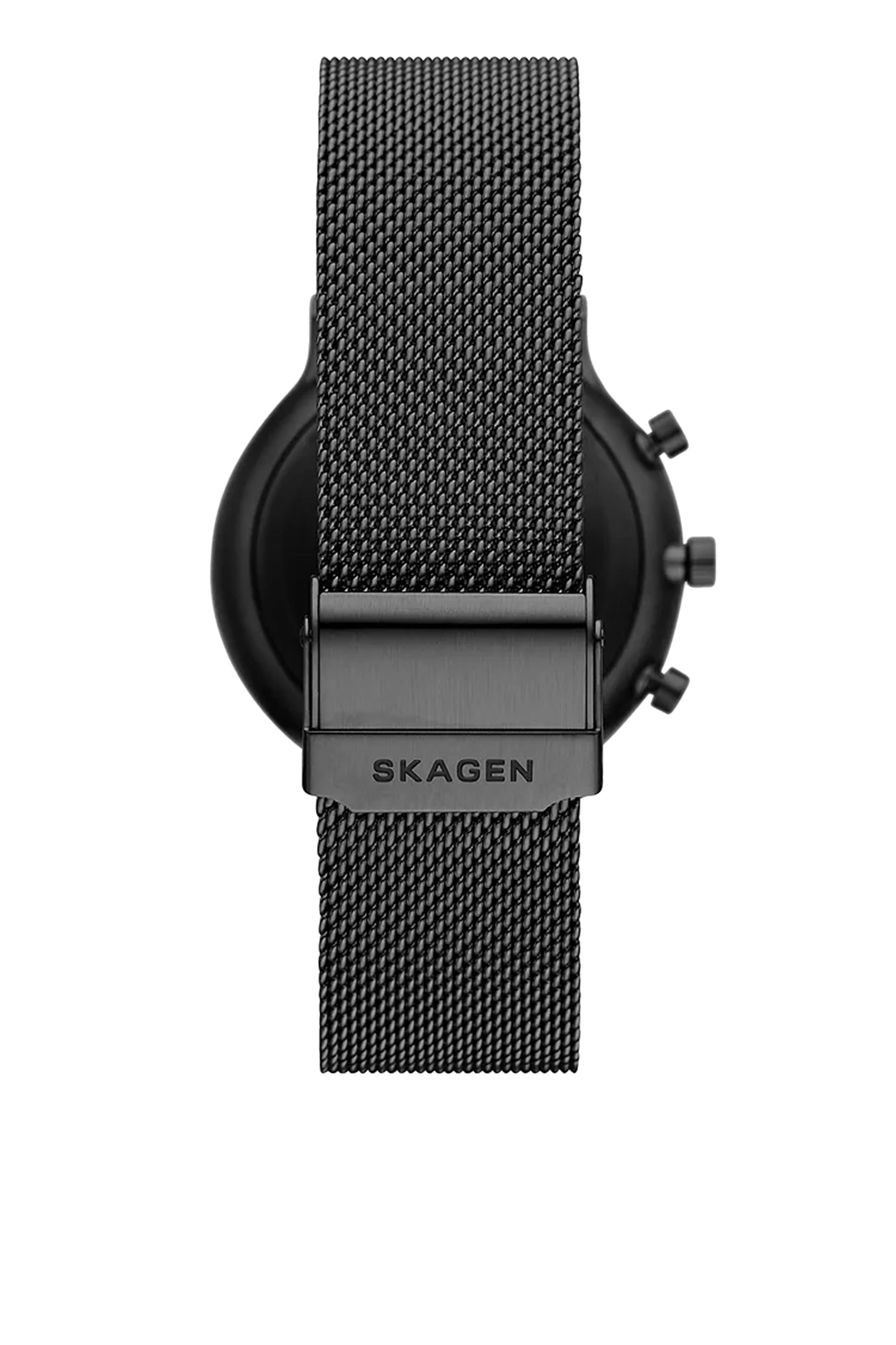 ساعة أنشر كرونوغراف بسوار شبكي ستانلس ستيل