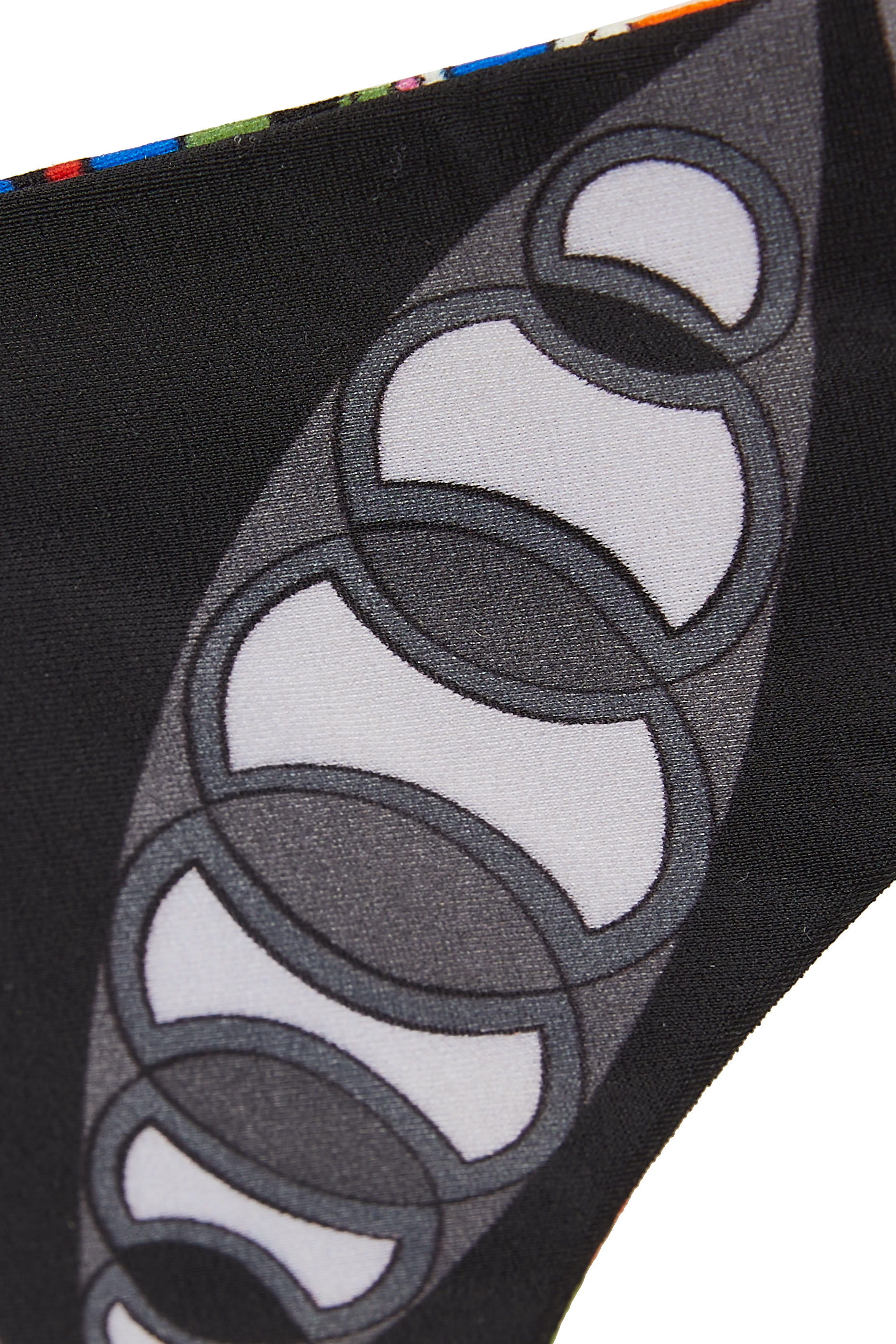 قطعة بيكيني سفلية بتصميم وجهين وطبعة جيراندول