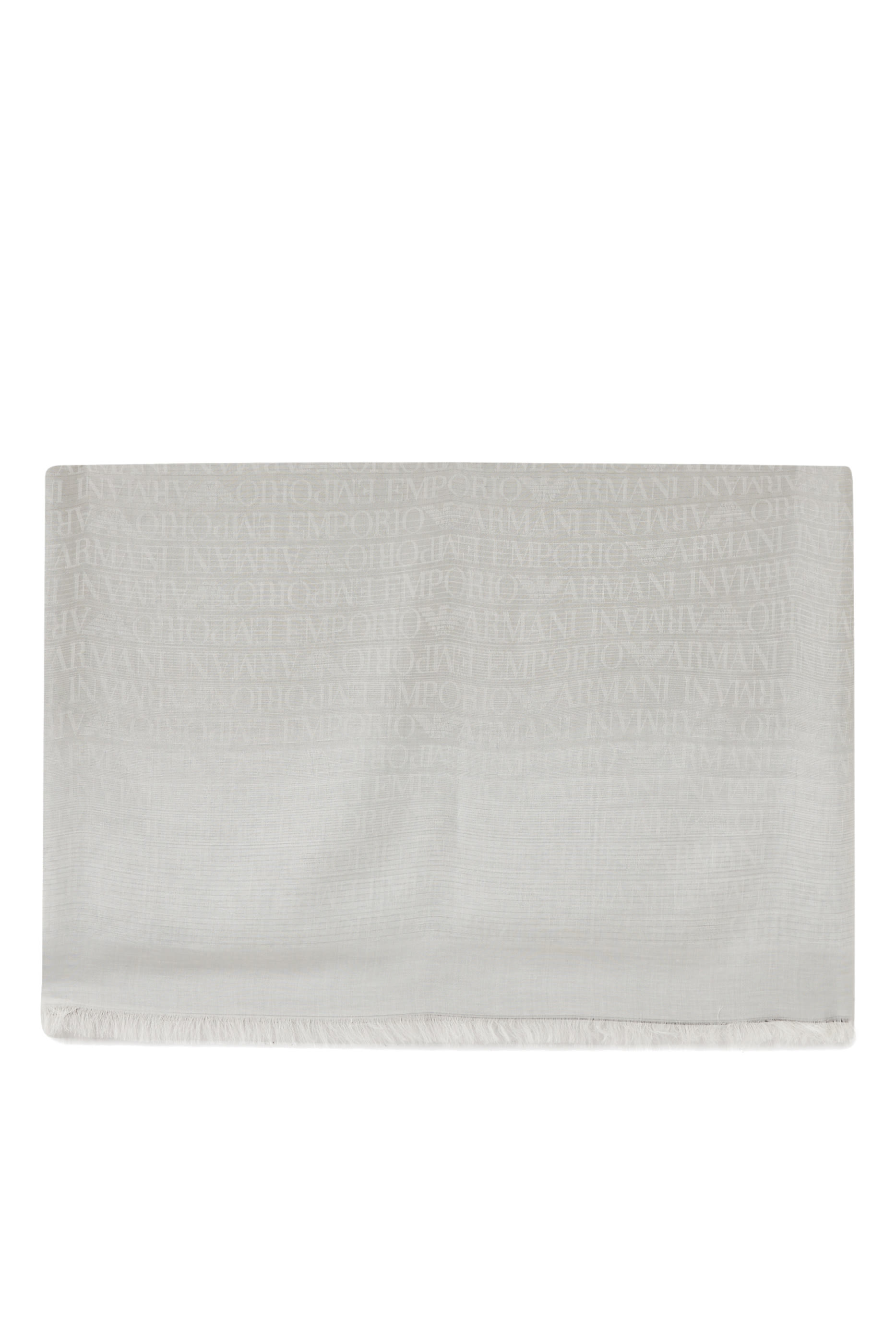 وشاح بلون متدرج بشعار الماركة