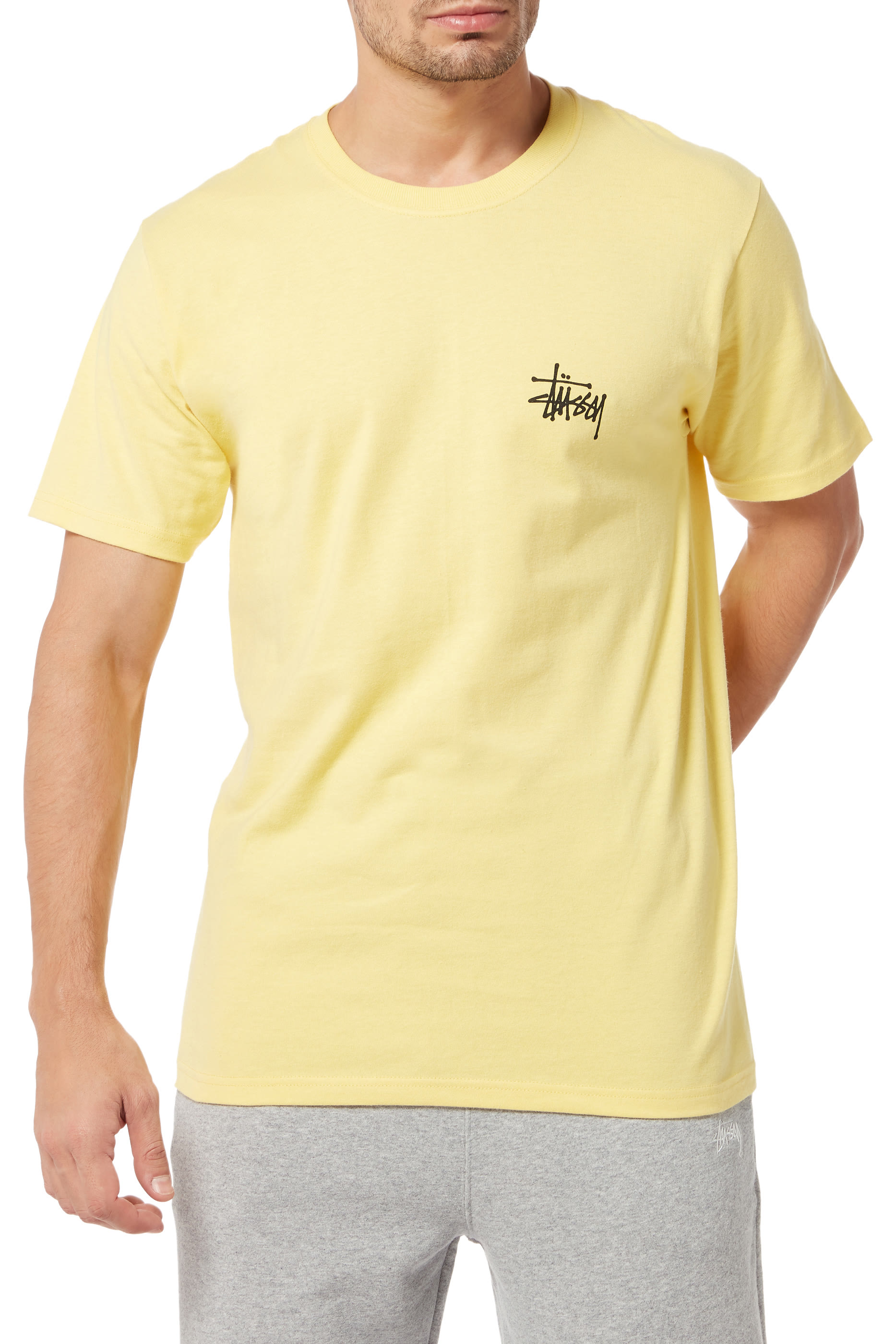 تيشيرت قطن بشعار الماركة